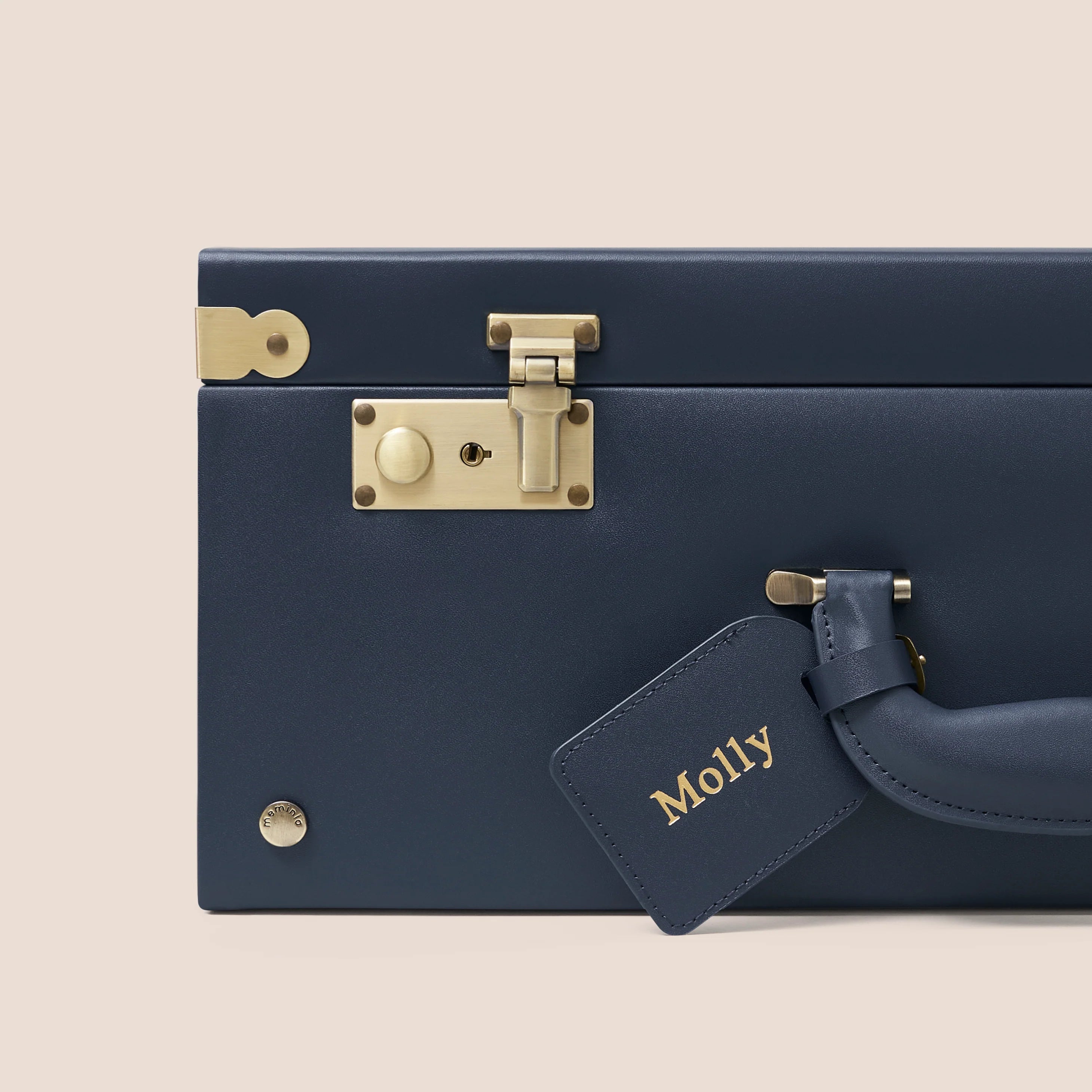 LARGE NAVY MEMORY CASE | Nº 3 Baby & Child
