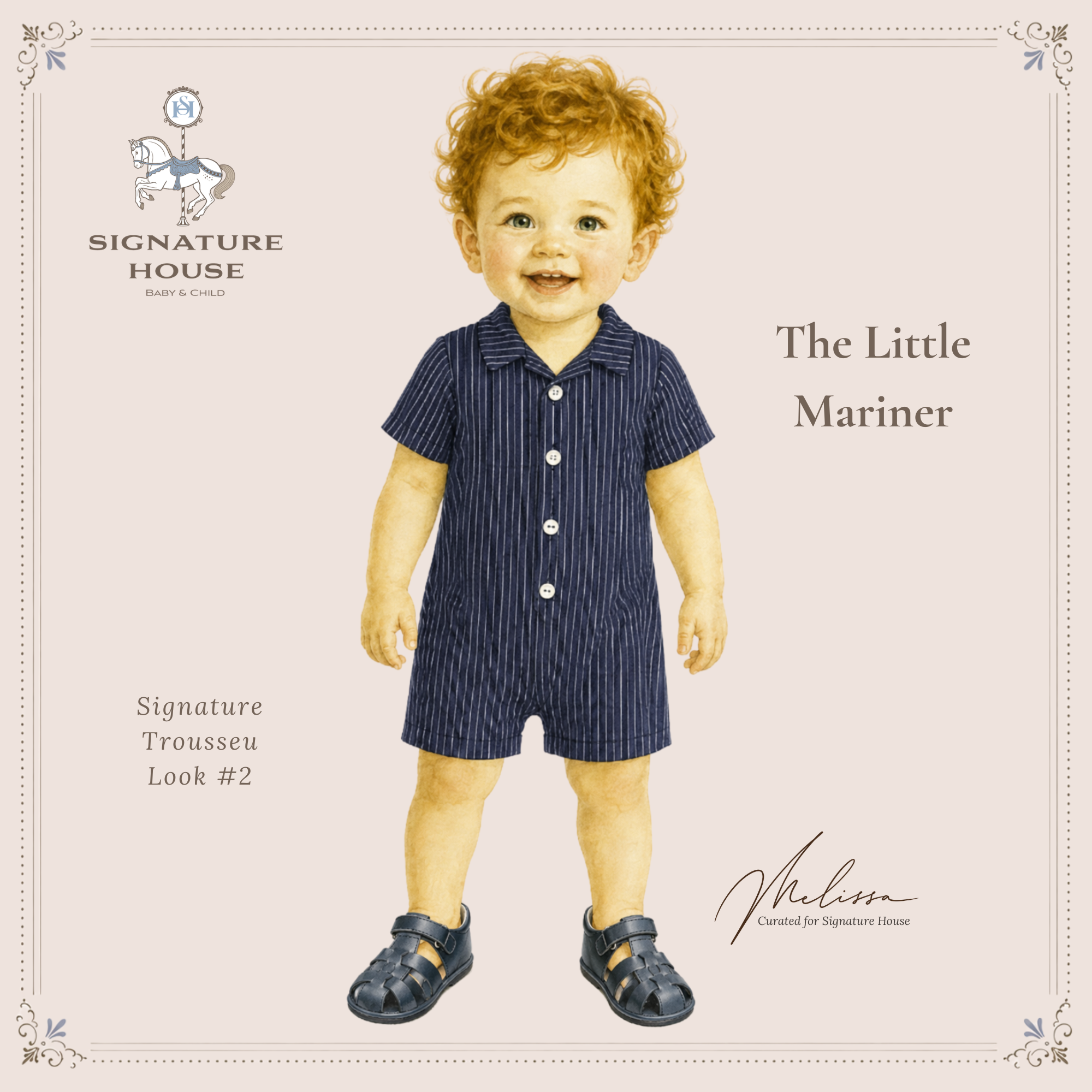 THE LITTLE MARINER BABY BOY | Signature Trousseau | Nº 3 Baby & Child