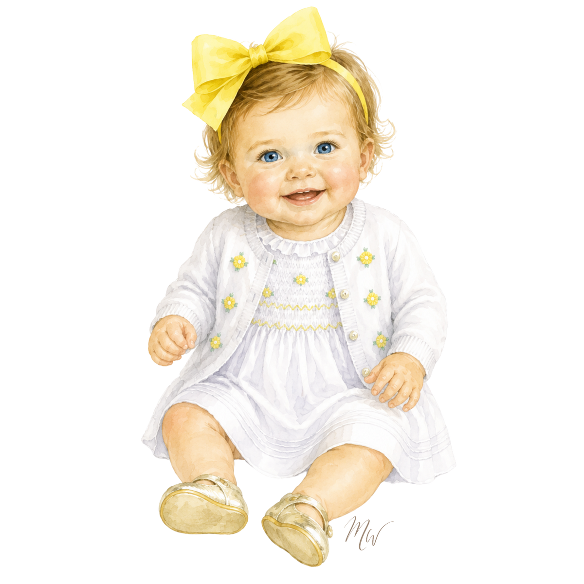 THE DAISY | Baby Girl Smocked Dress Ensemble | Nº 3 Baby & Child