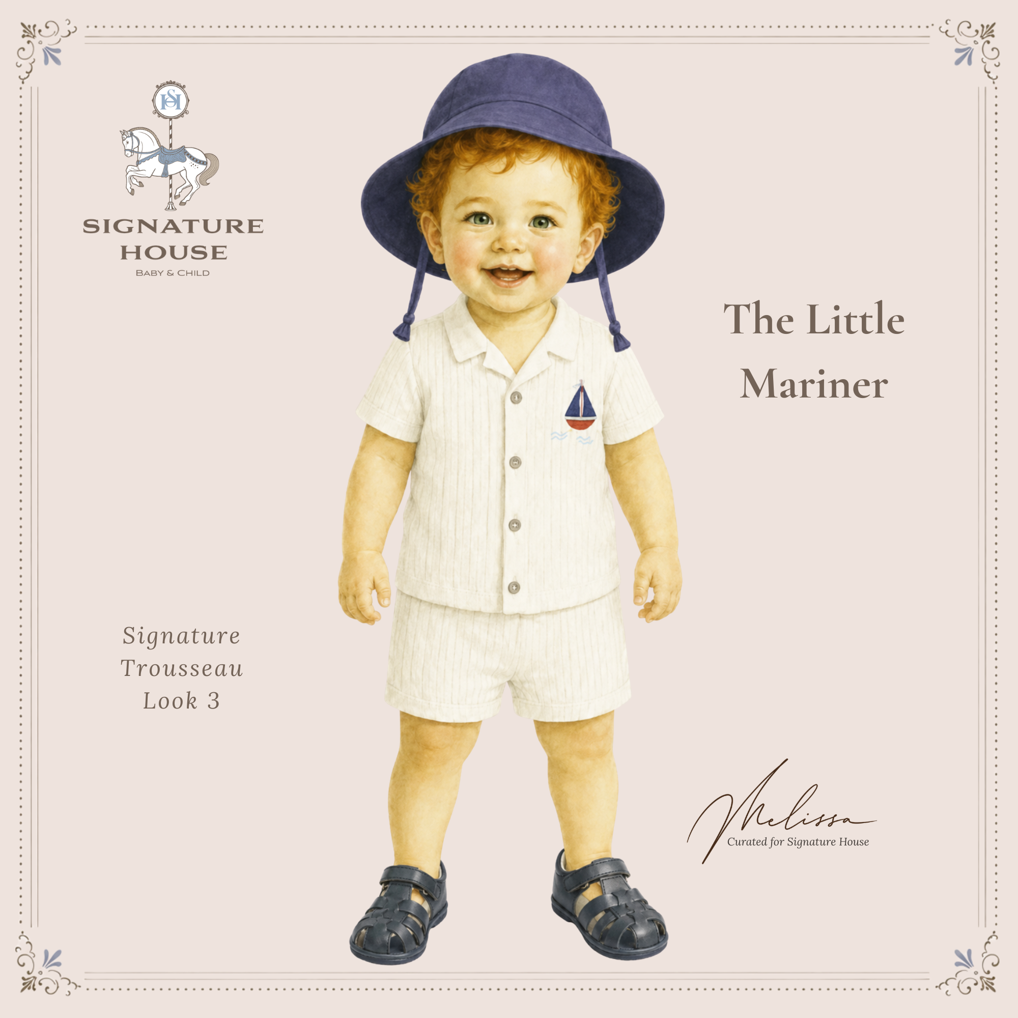 THE LITTLE MARINER BABY BOY | Signature Trousseau | Nº 3 Baby & Child
