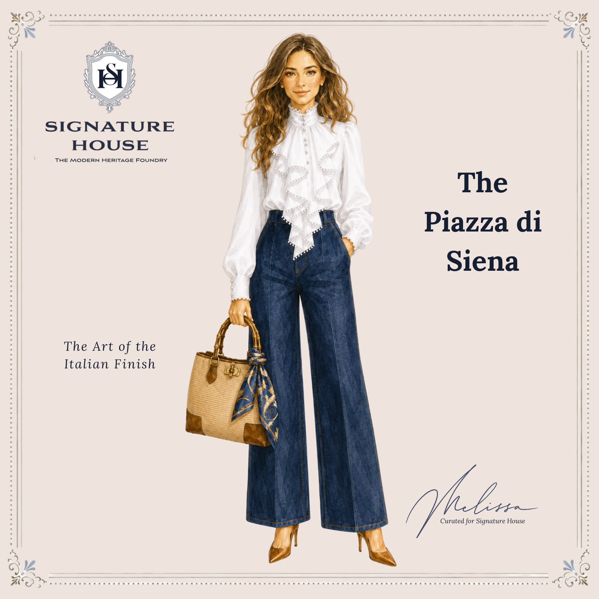 THE PIAZZA DI SIENA | N° 1 Woman