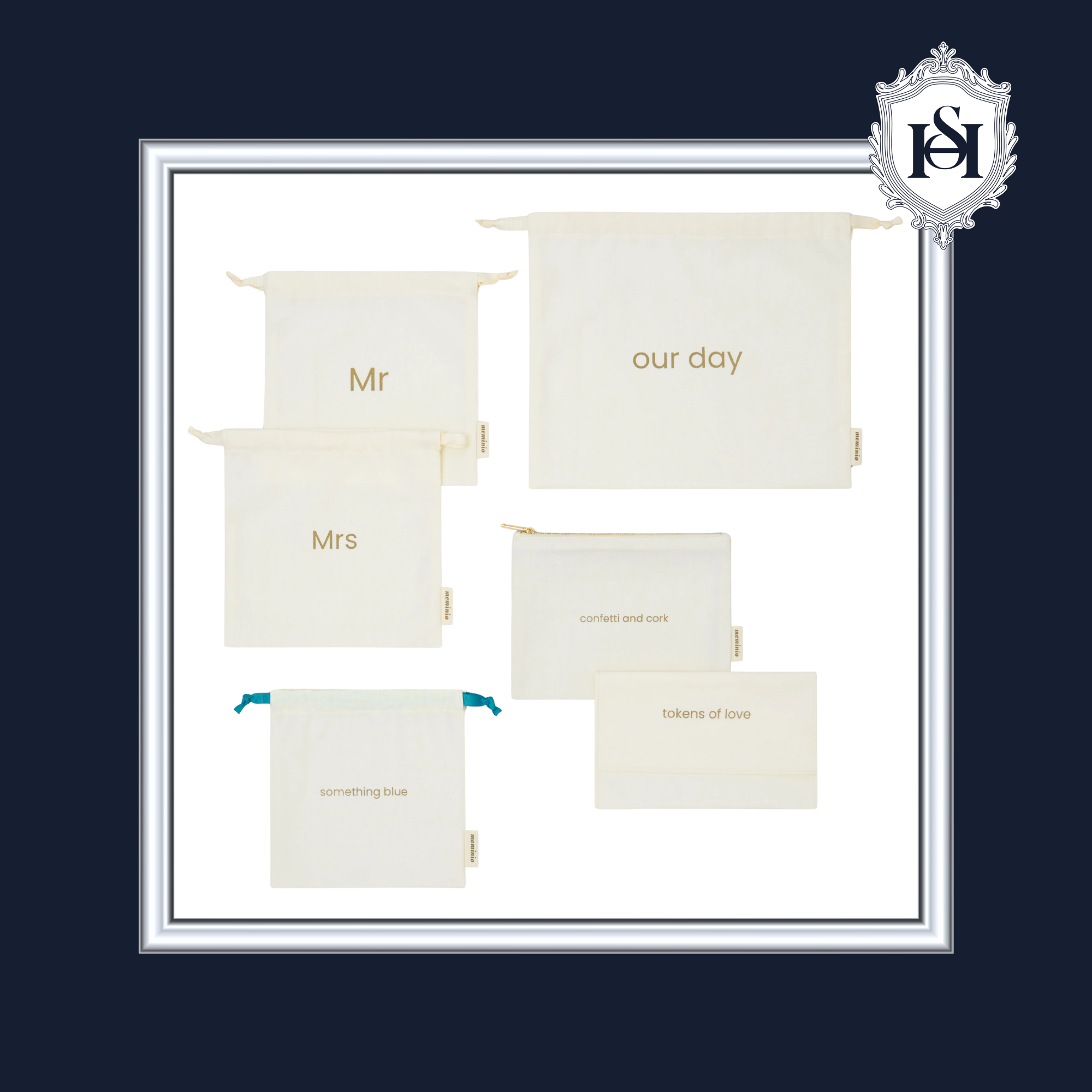 WEDDING KEEPSAKE BAG SET | Nº 1 Woman