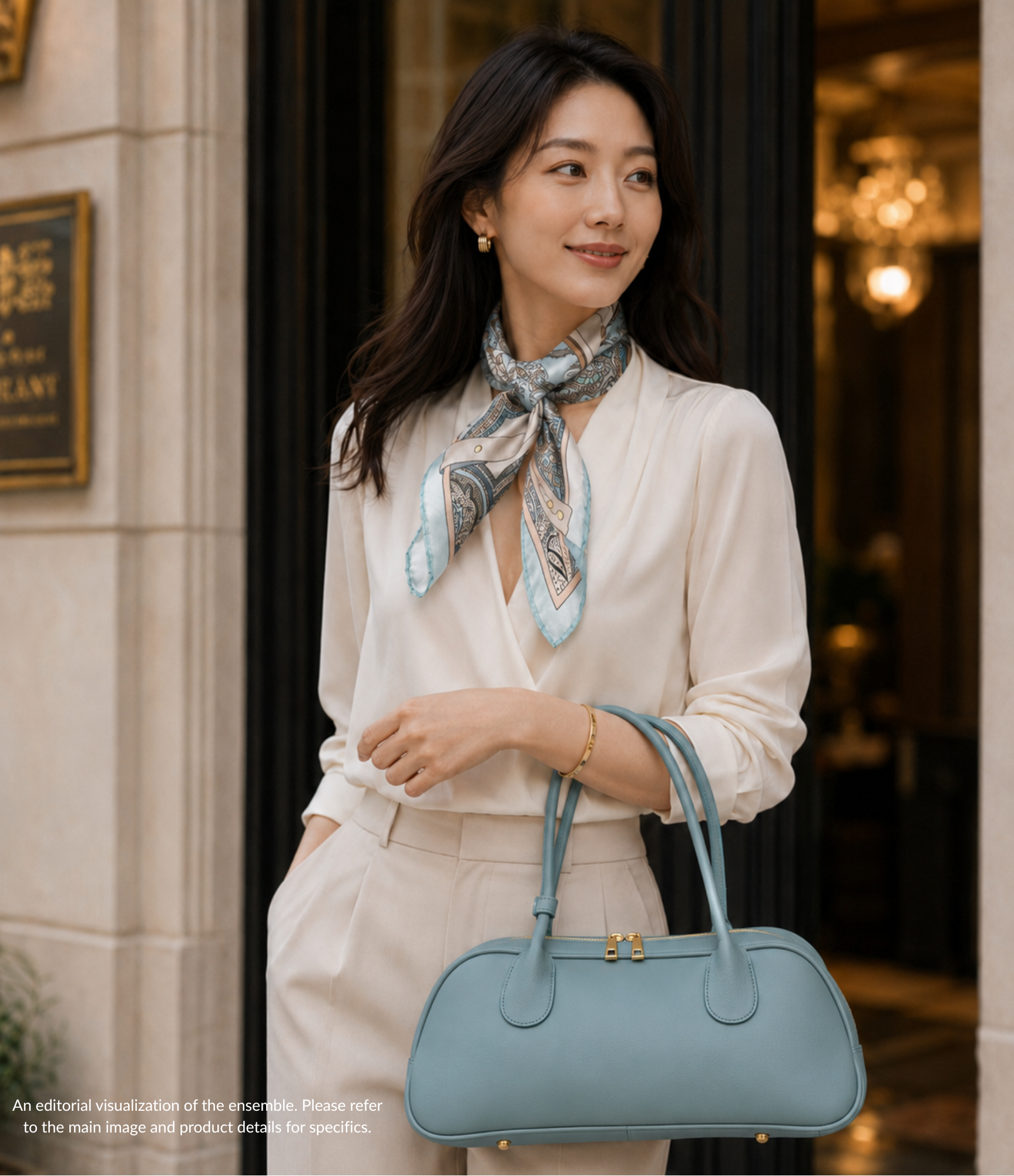 THE EAST-WEST BAG | Robin's-Egg Blue | N° 1 Woman