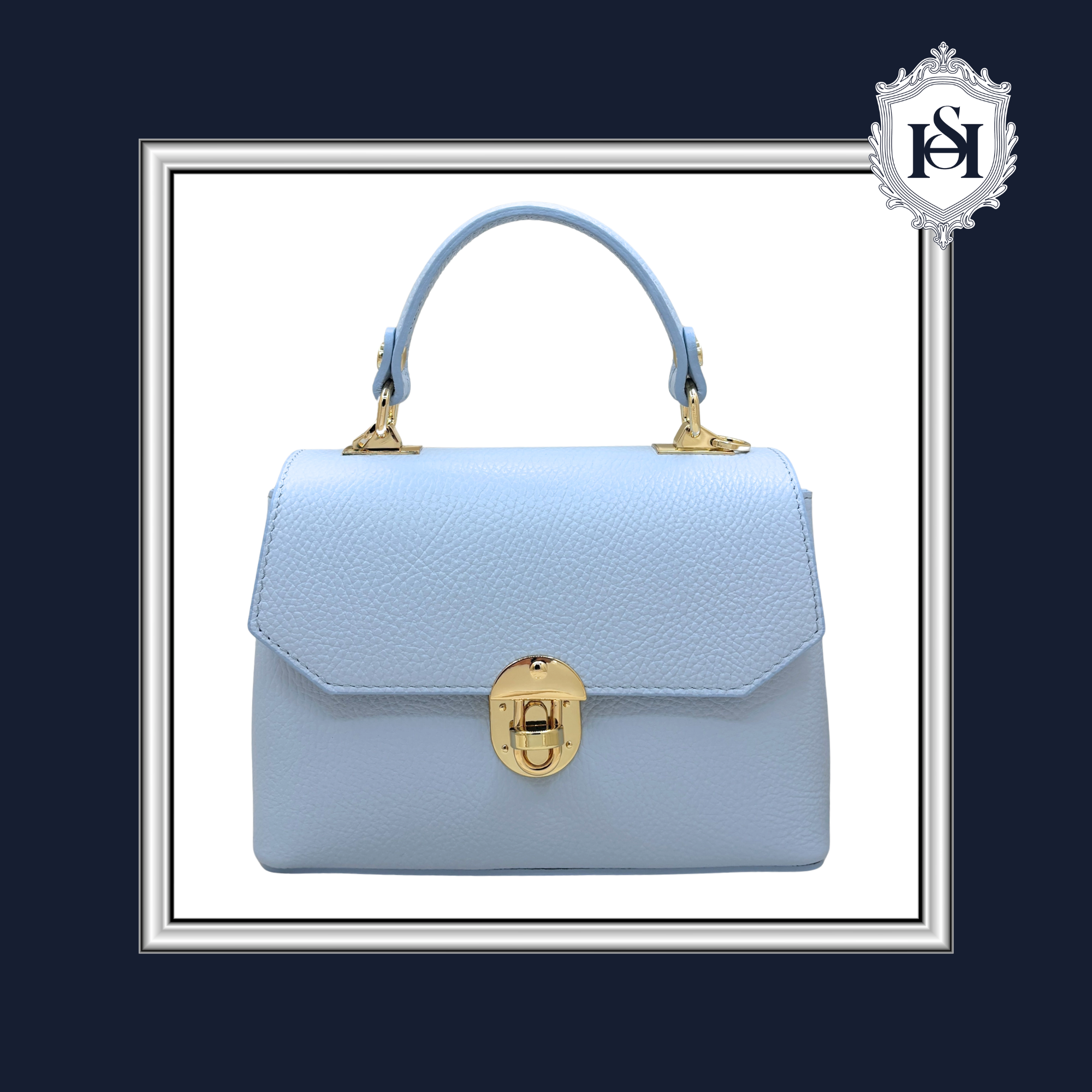 THE TOP HANDLE BAG | Petite Sky Blue | N° 1 Woman