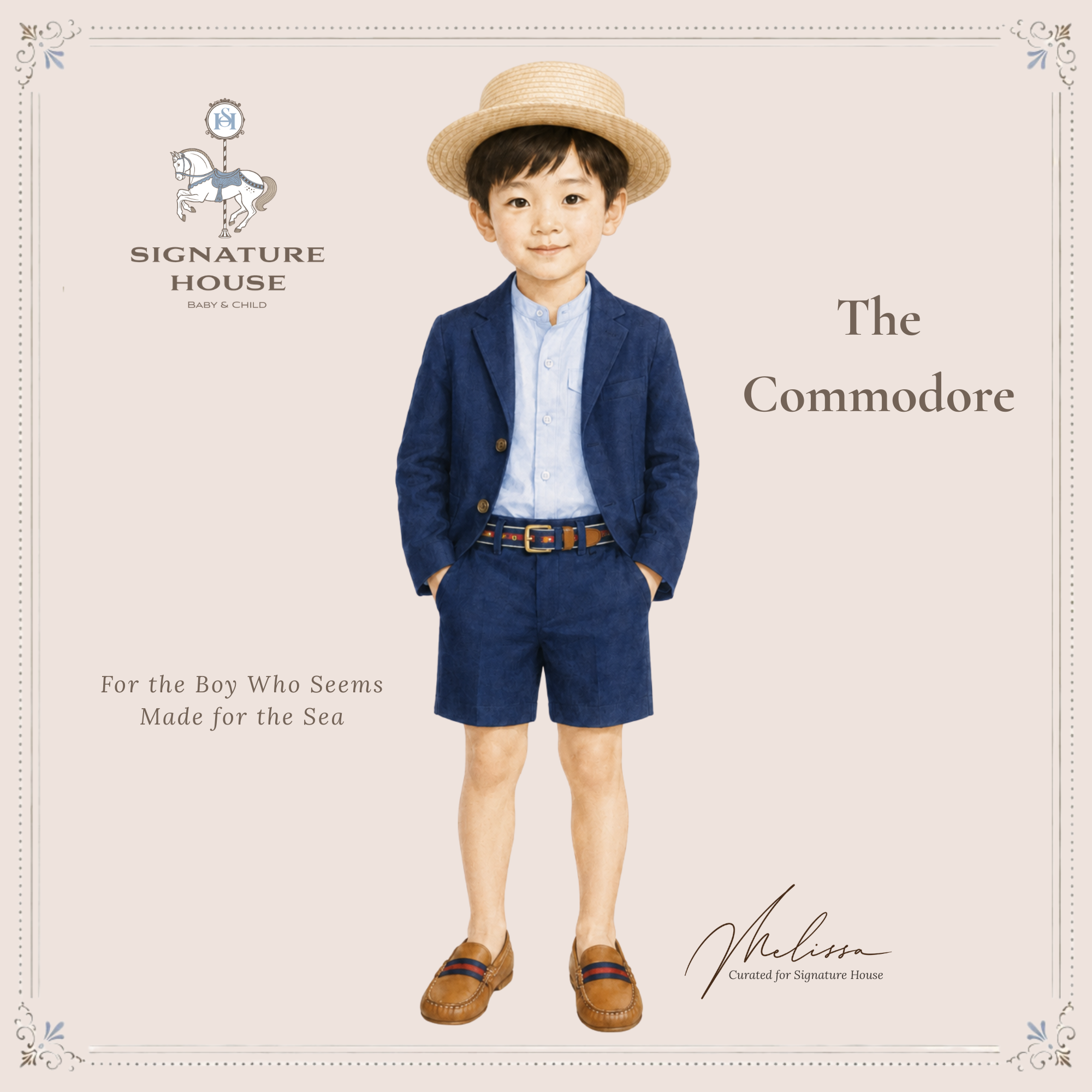 THE COMMODORE BOY | The Regatta Series | Nº 3 Baby & Child
