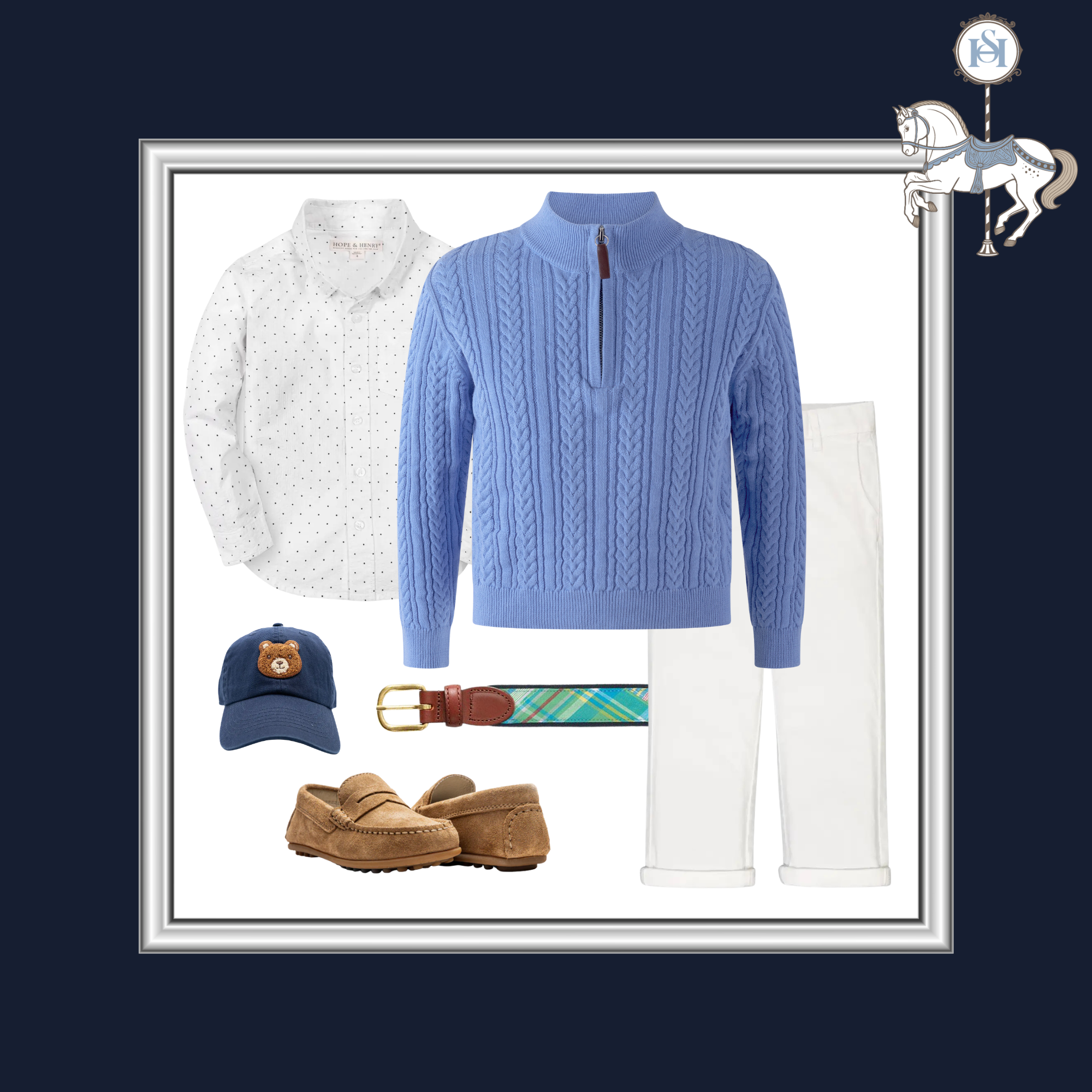 THE MADRAS BLUE BOY | Nº 3 Baby & Child