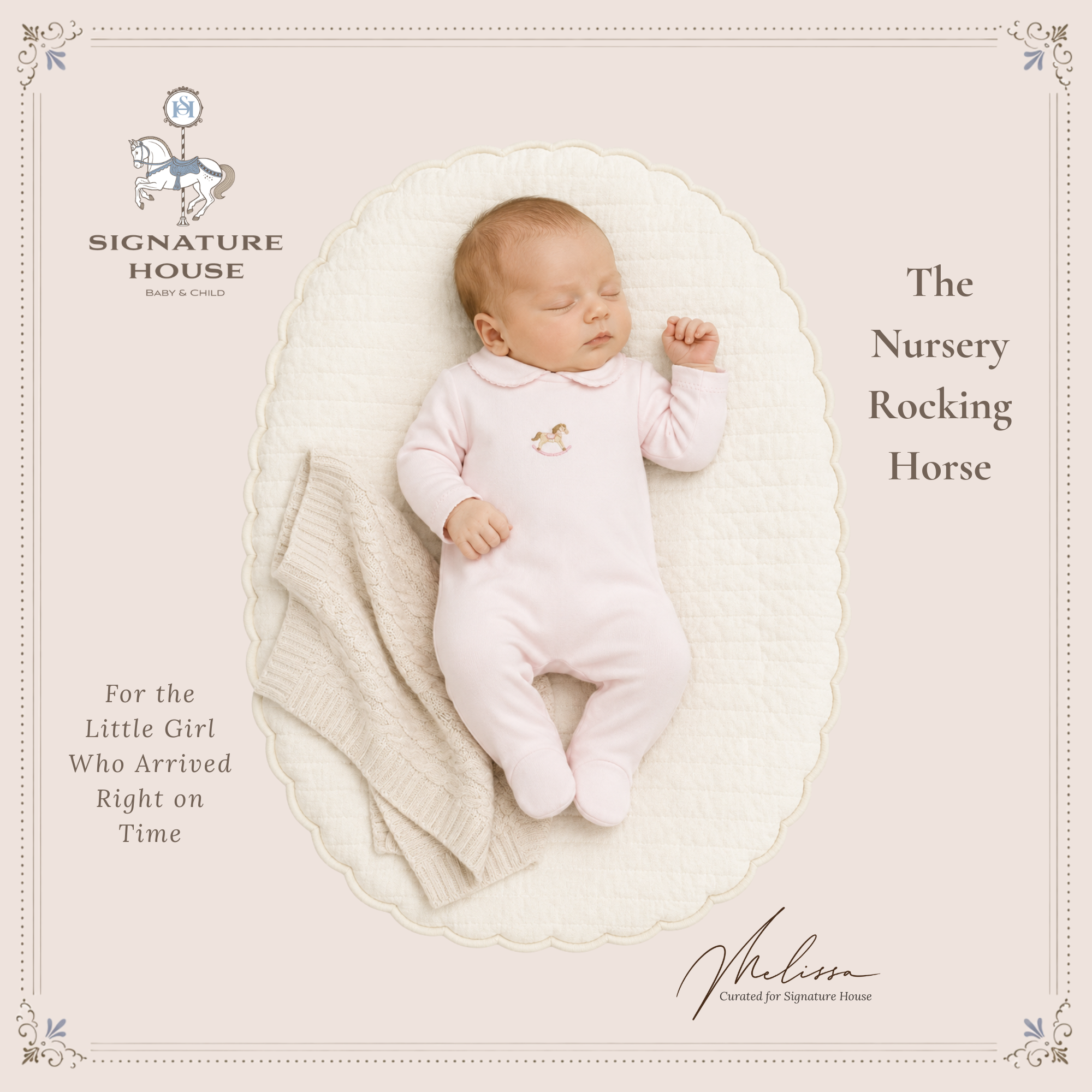 THE NURSERY ROCKING HORSE | Newborn Girl | Nº 3 Baby & Child