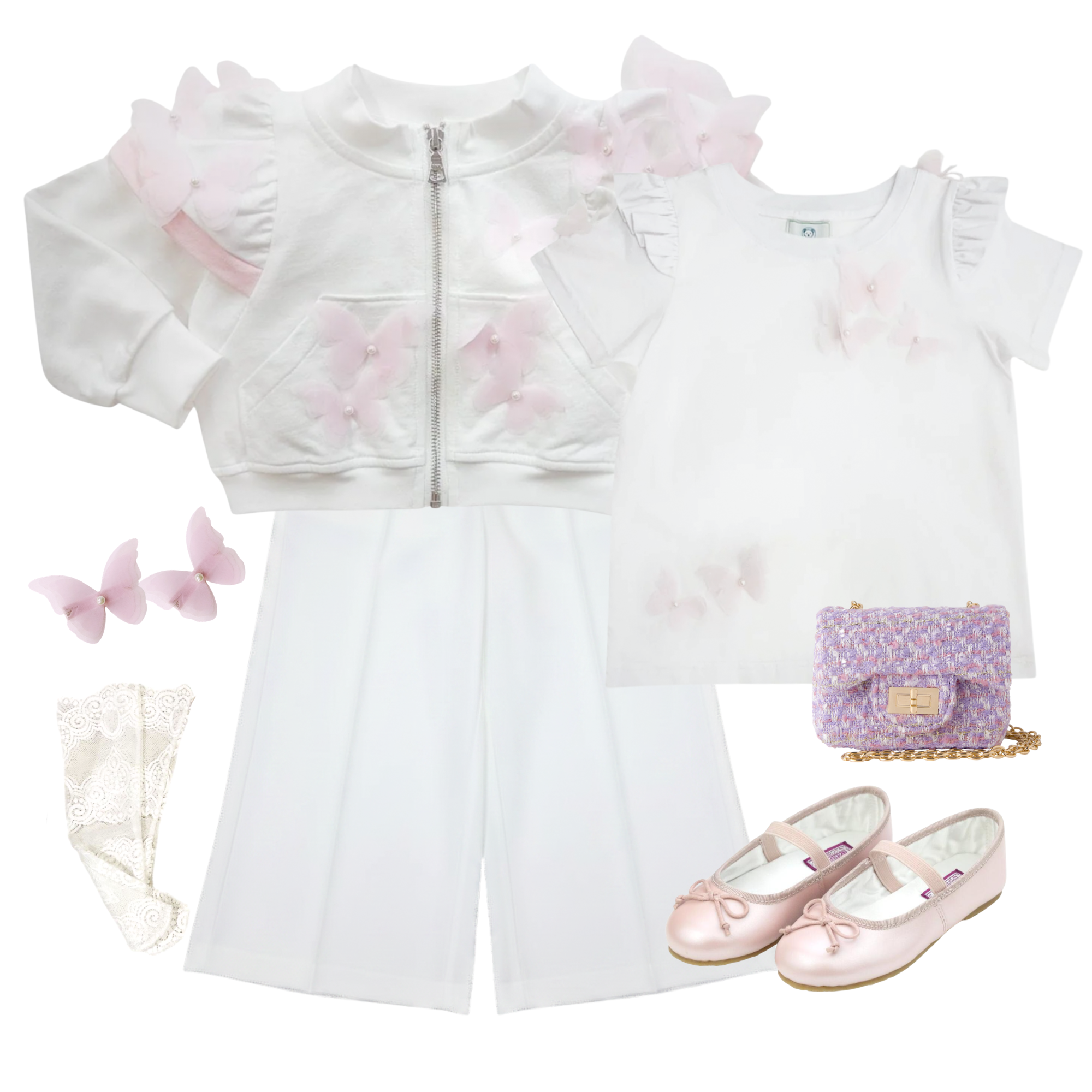 THE SAKURA BUTTERFLY TROUSSEAU | GIRL