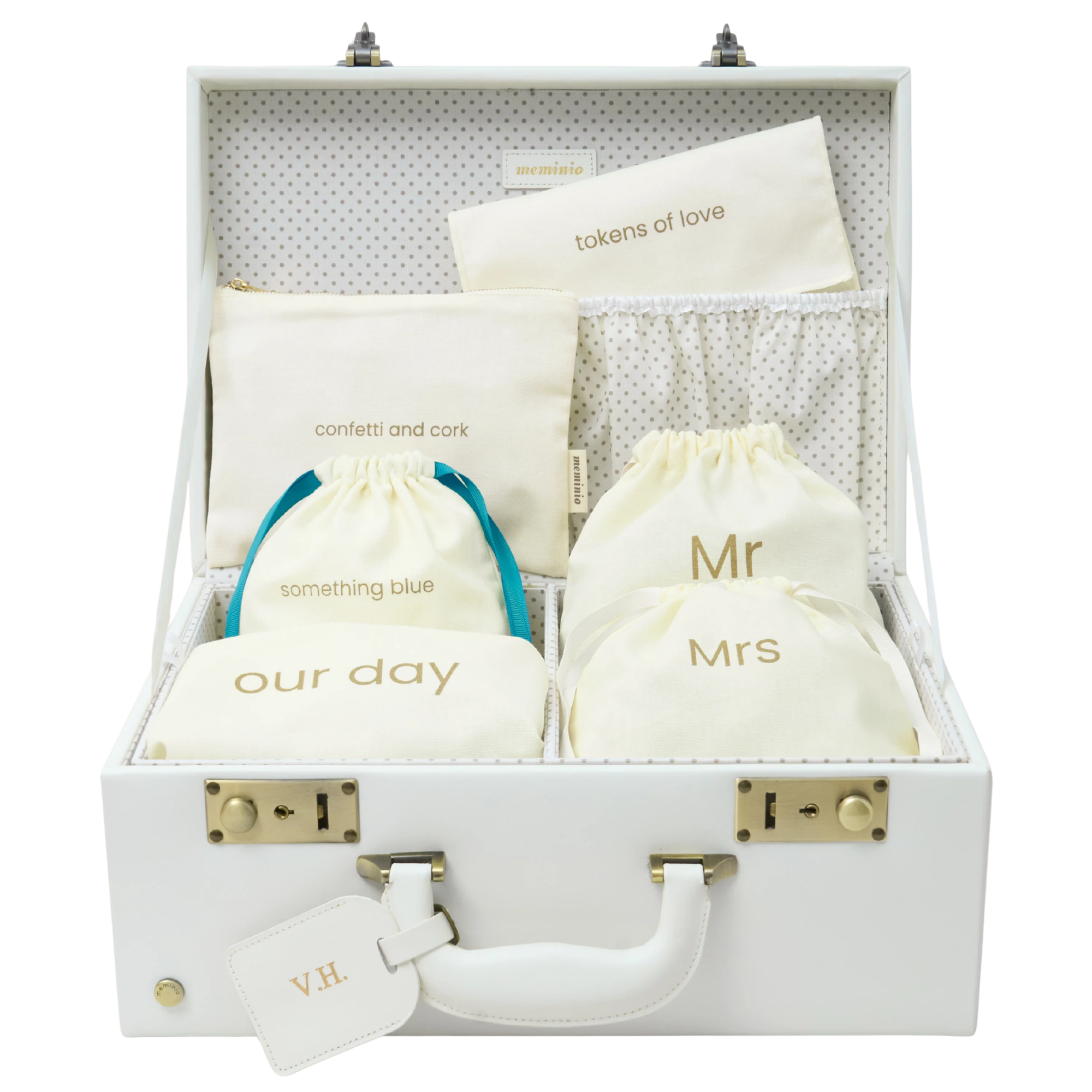 WEDDING KEEPSAKE BAG SET | Nº 1 Woman