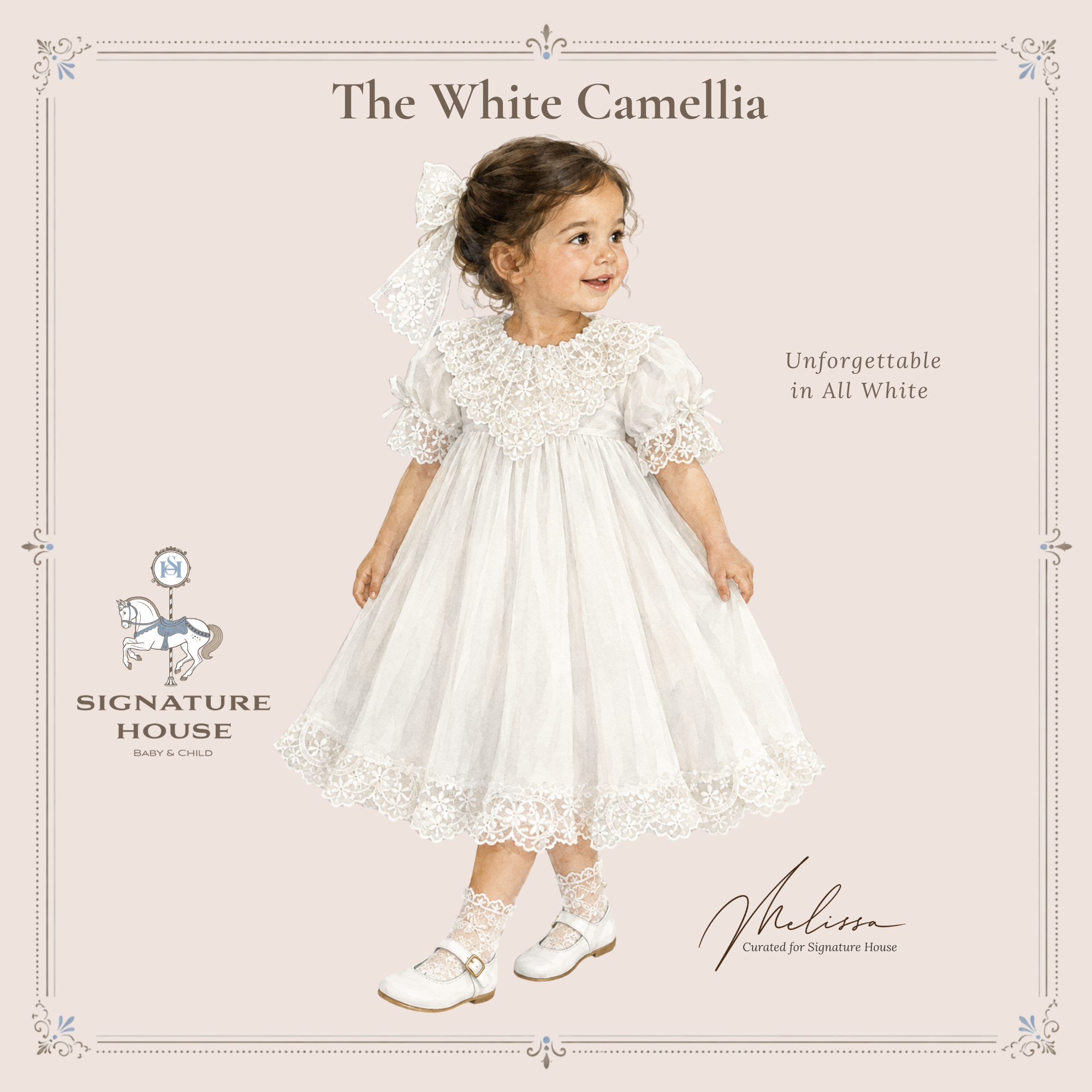 THE WHITE CAMELLIA GIRL | Nº 3 Baby & Child