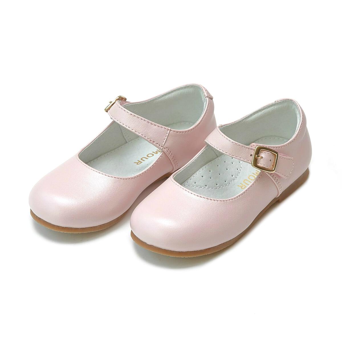 REBECCA SPECIAL OCCASION FLAT PEARL PINK | L'Amour