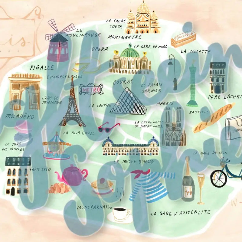 PARIS MAP
