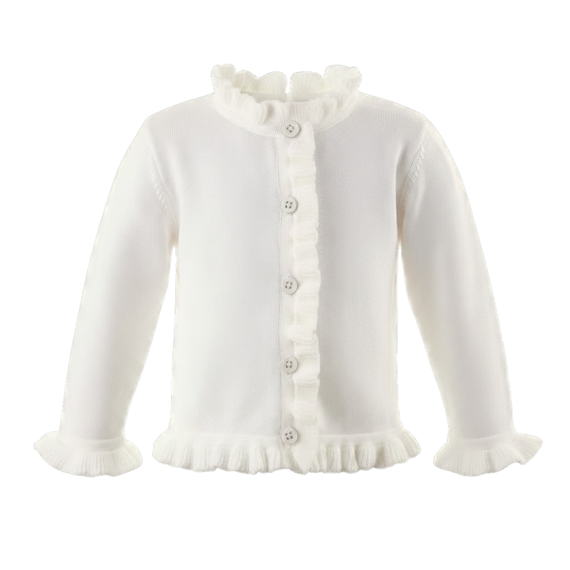 Ivory Frill Cardigan