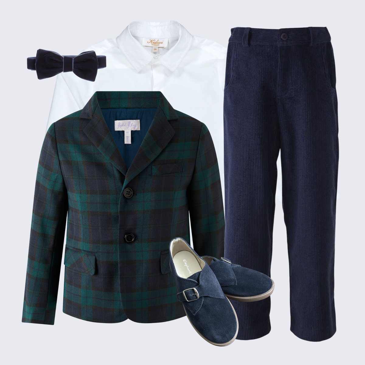 THE BLACK WATCH | Boy Jacket & Trousers Ensemble