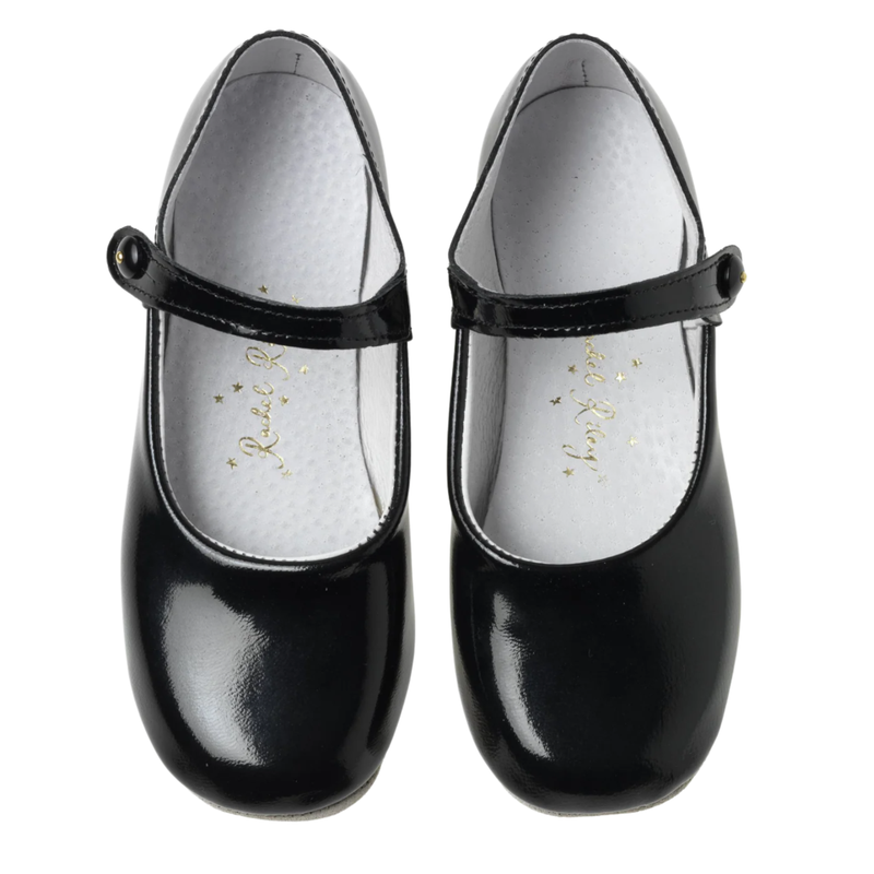 Black Patent Ceremony Slippers
