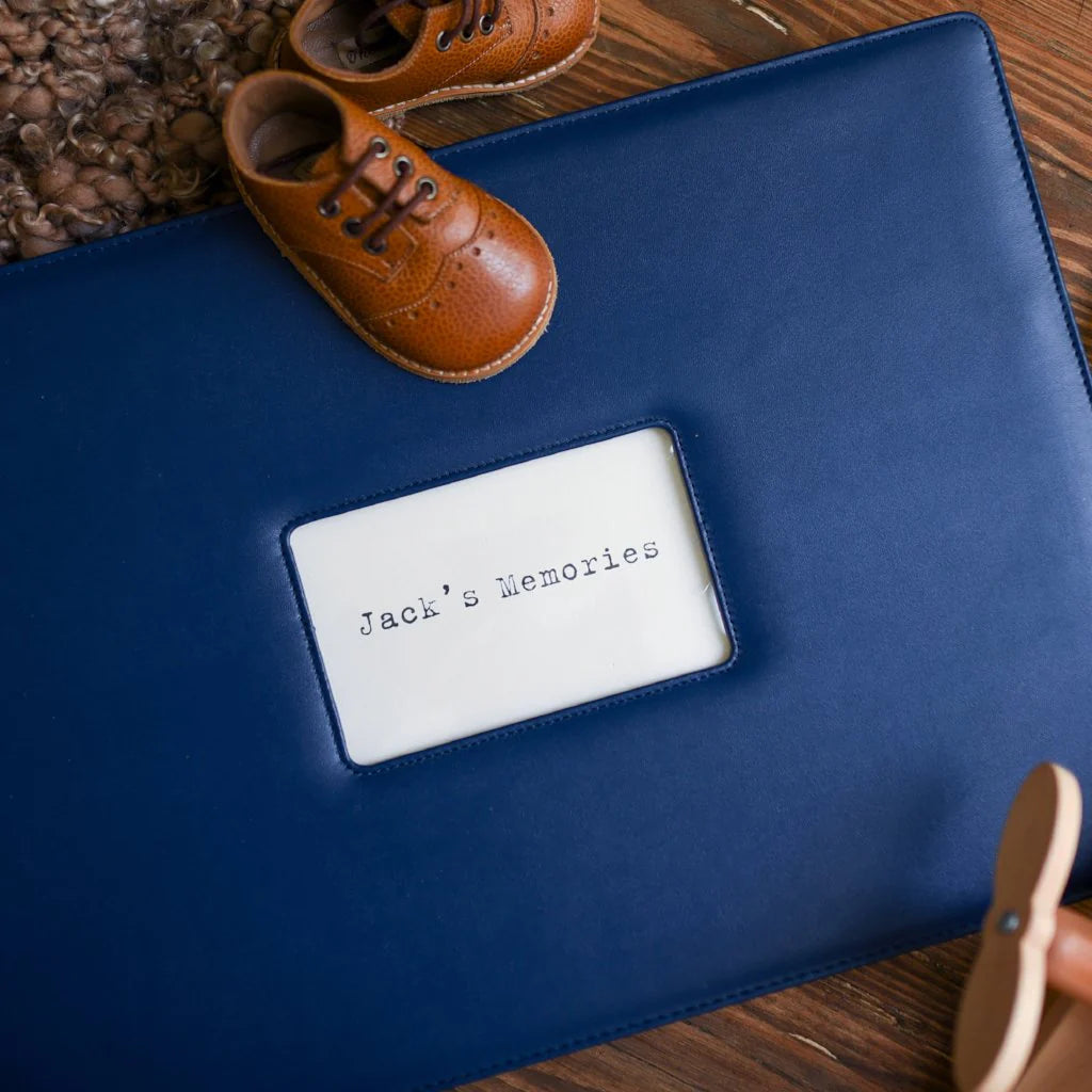 ROYAL BLUE MEMORY FOLDER | Nº 3 Baby & Child