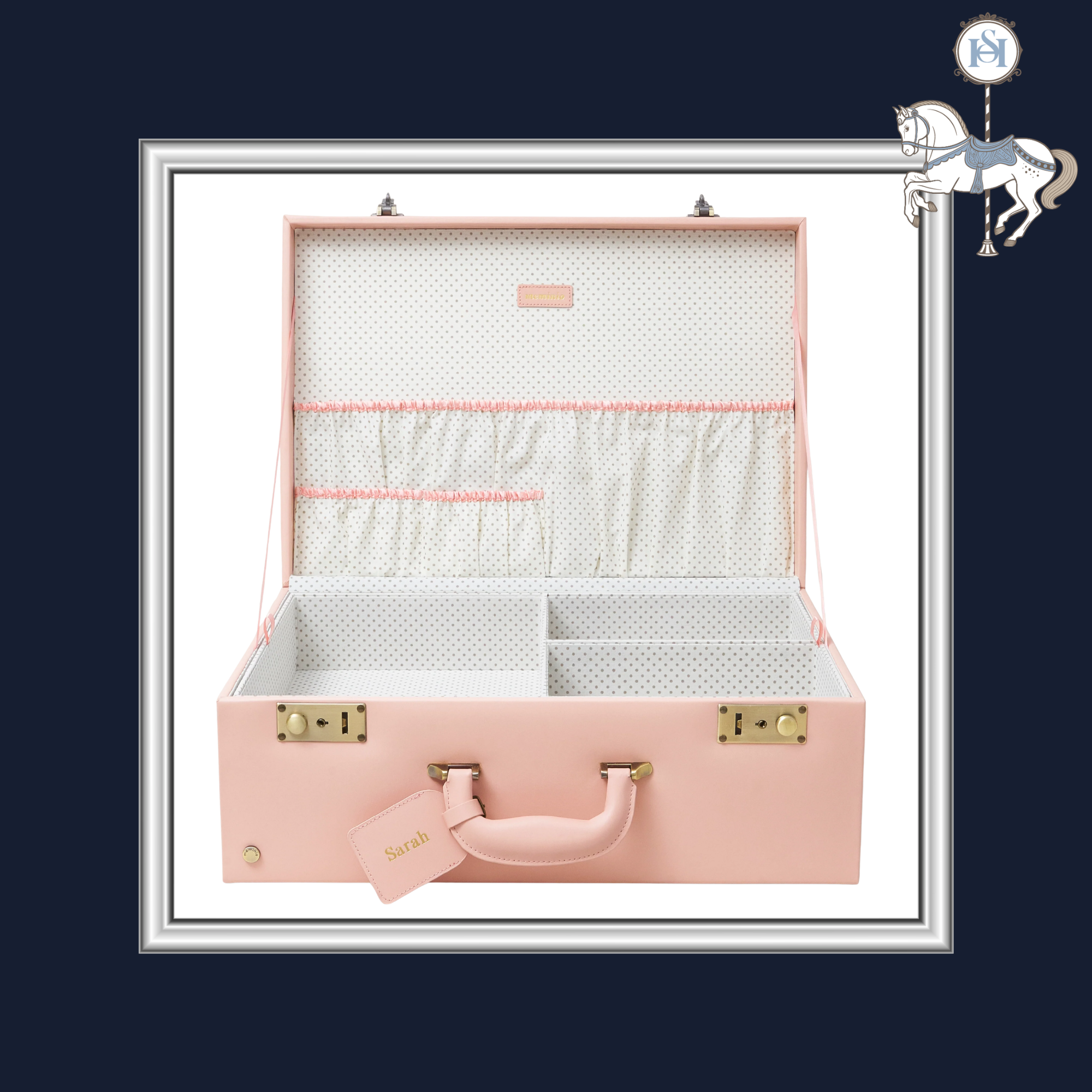 LARGE BLUSH PINK MEMORY CASE | Nº 3 Baby & Child
