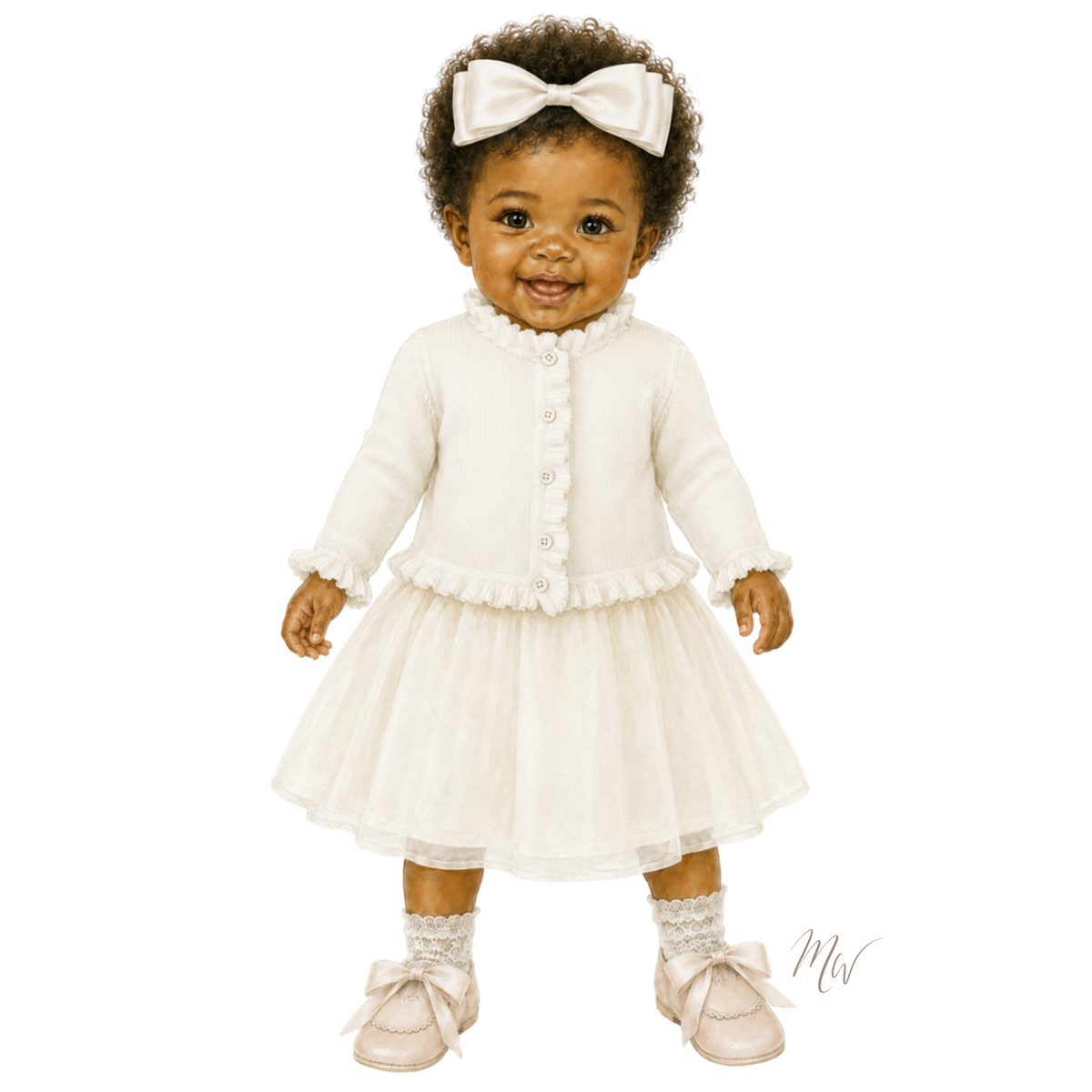 THE BLUSHES & CREAM | Baby Girl 10-Piece Trousseau | Nº 3 Baby & Child