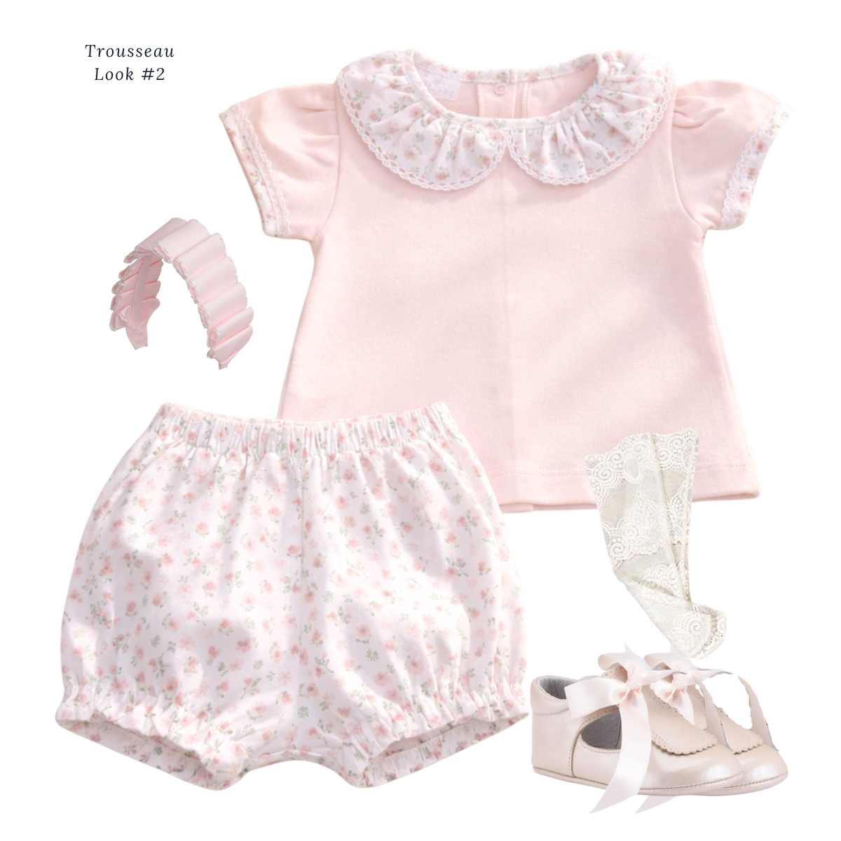 THE BLUSHES & CREAM | Baby Girl 10-Piece Trousseau | Nº 3 Baby & Child