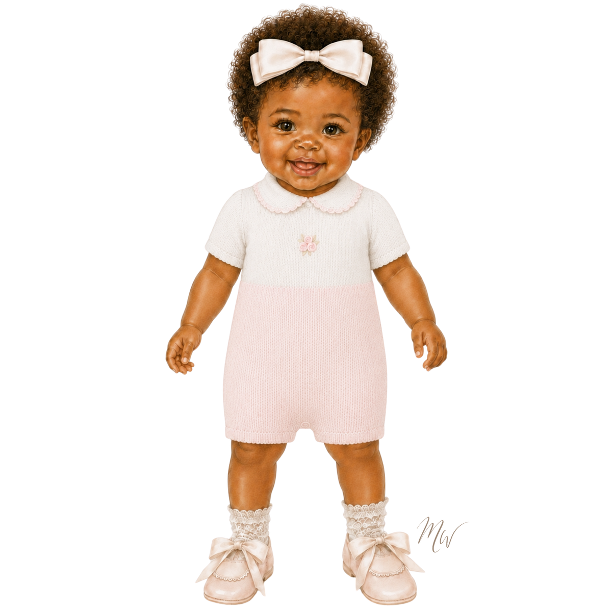 THE BLUSHES & CREAM | Baby Girl 10-Piece Trousseau | Nº 3 Baby & Child