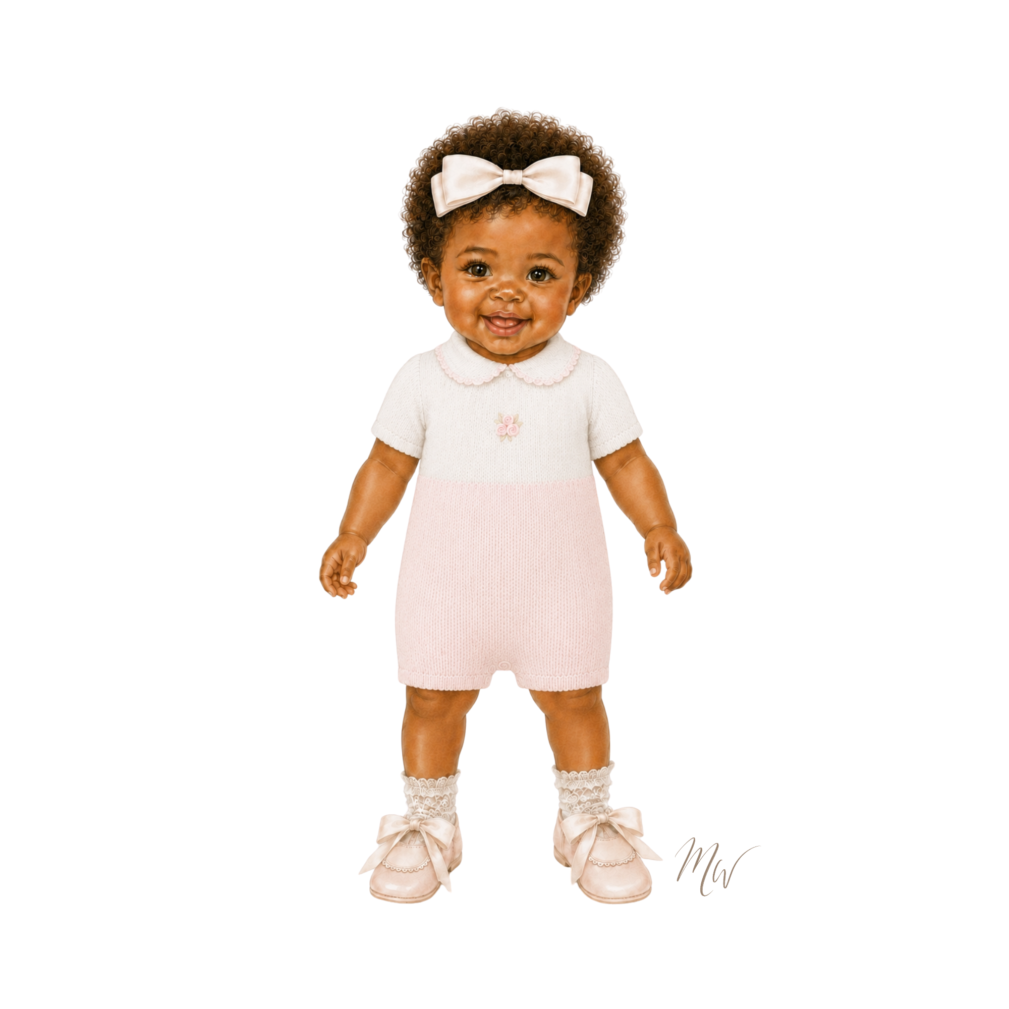 THE BLUSHES & CREAM | Baby Girl 3-Outfit Trousseau | Nº 3 Baby & Child