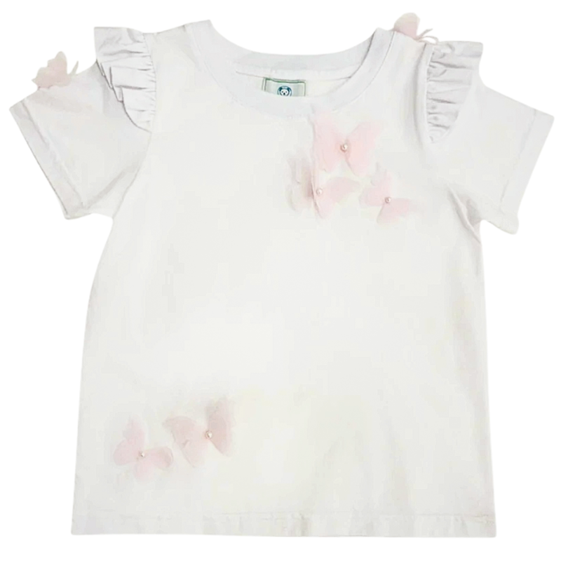 White Butterfly T-Shirt