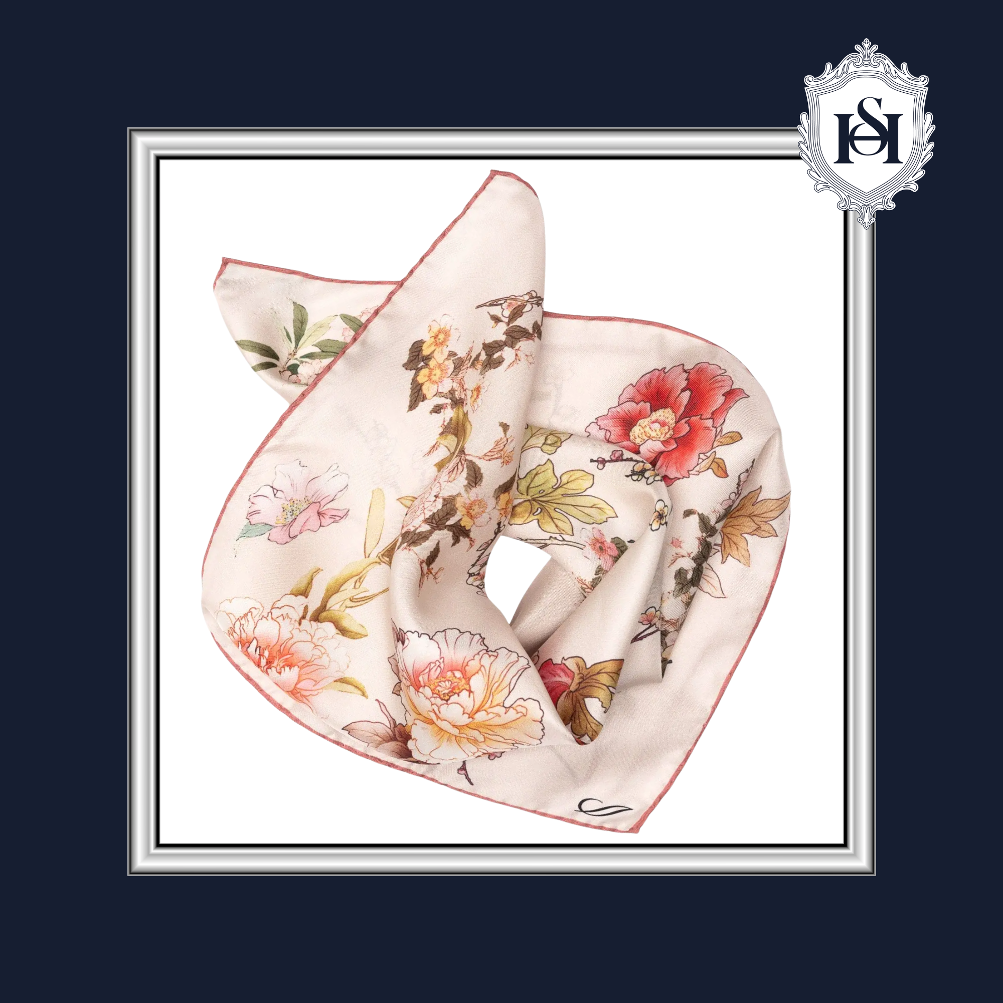 CARINA SILK BANDANA BLUSH | N° 1 Woman