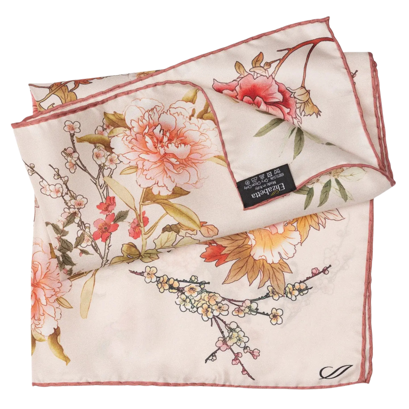 CARINA SILK BANDANA BLUSH