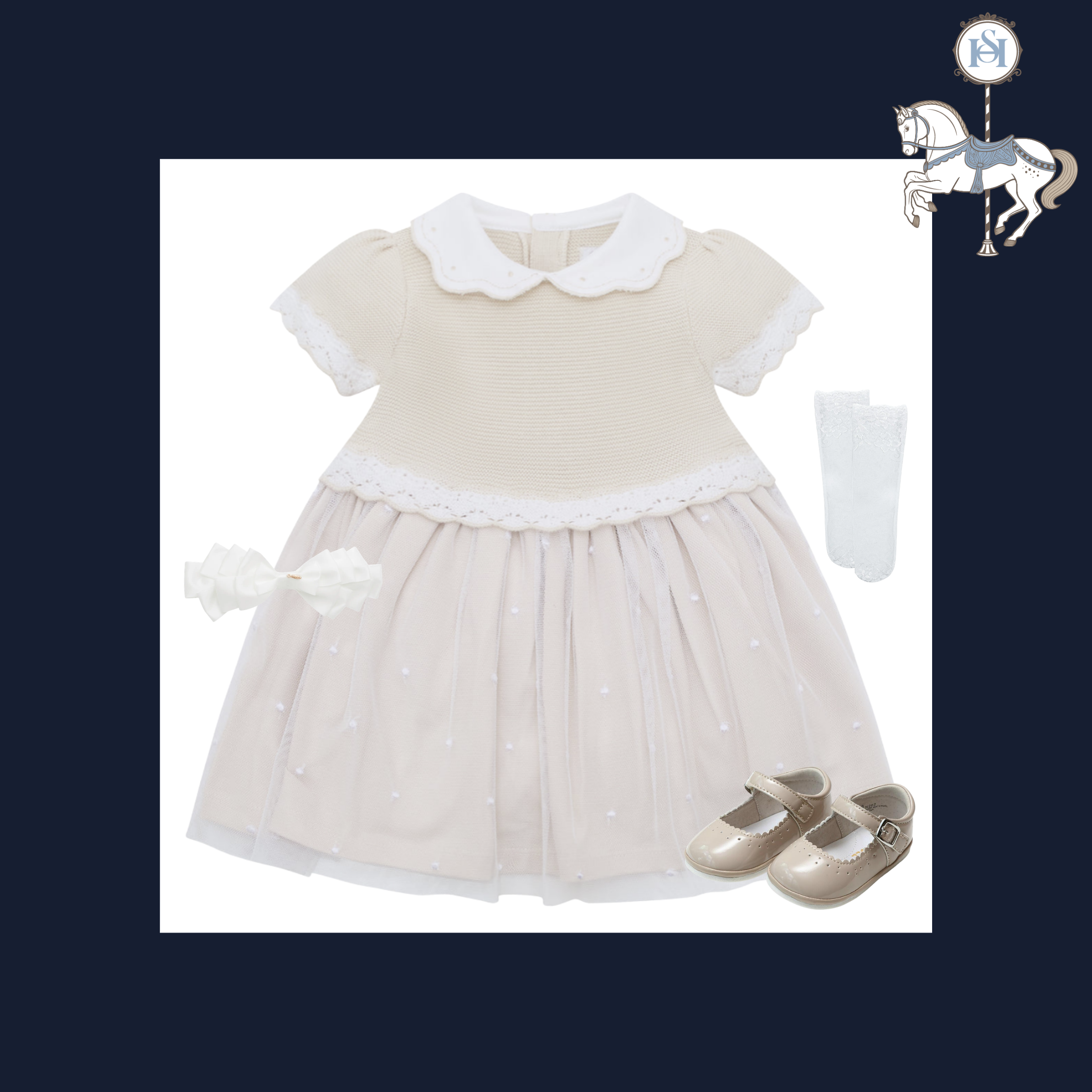THE CHANTILLY PEARL | Newborn Girl | Nº 3 Baby & Child