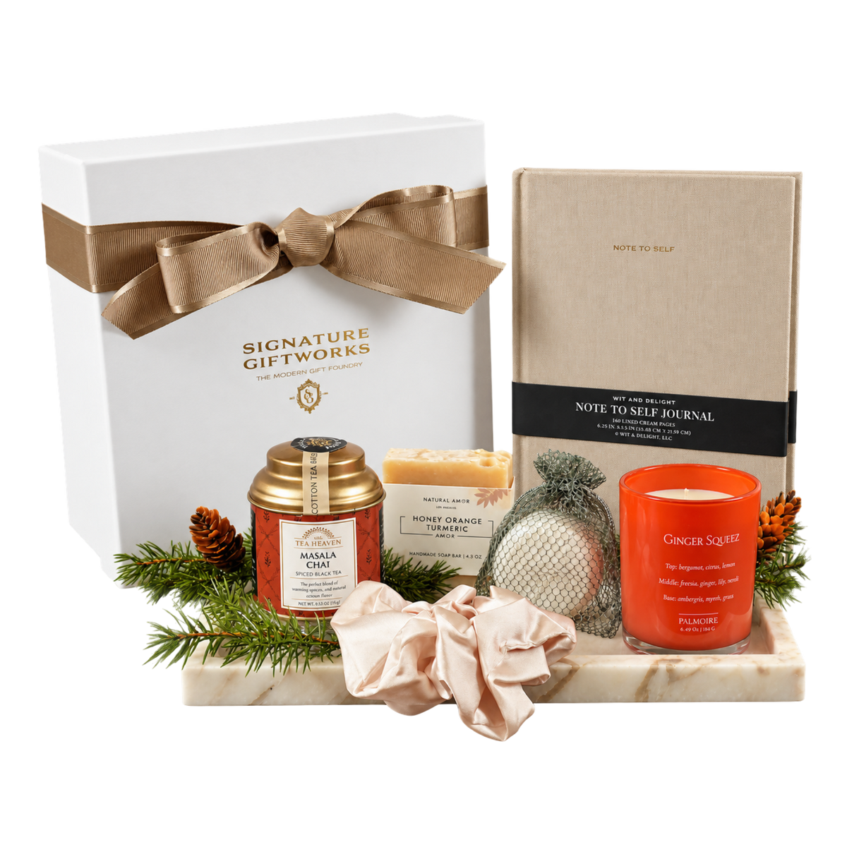 THE CITRUS GINGER AWAKENING  | Woman Self-Care Gift Set