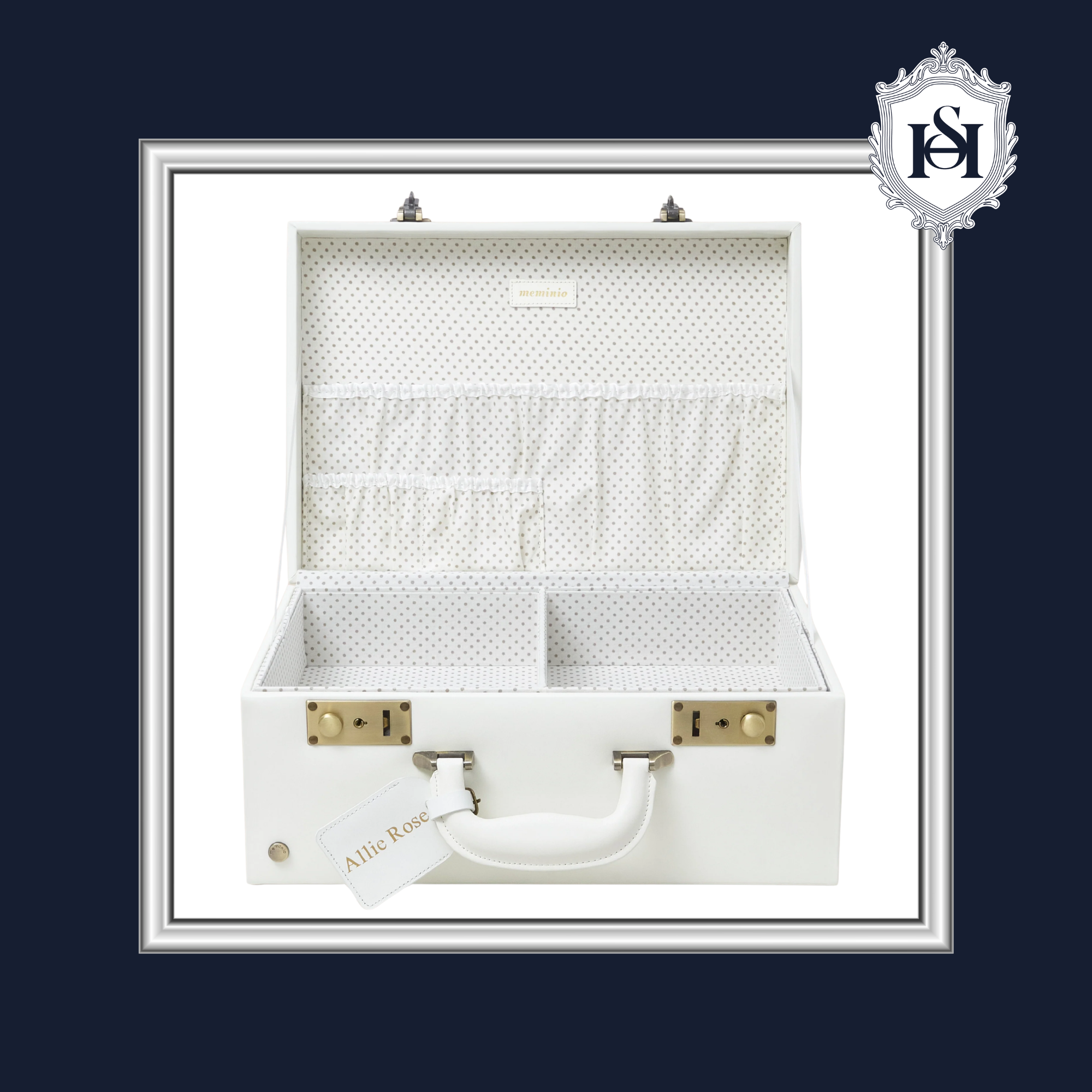 CLASSIC IVORY WHITE MEMORY CASE | Nº 1 Woman