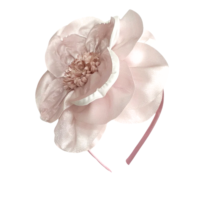 Pink Floral Headband