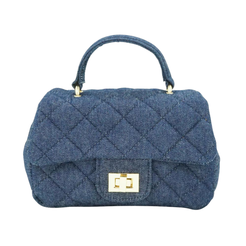 Denim Quilted Bag