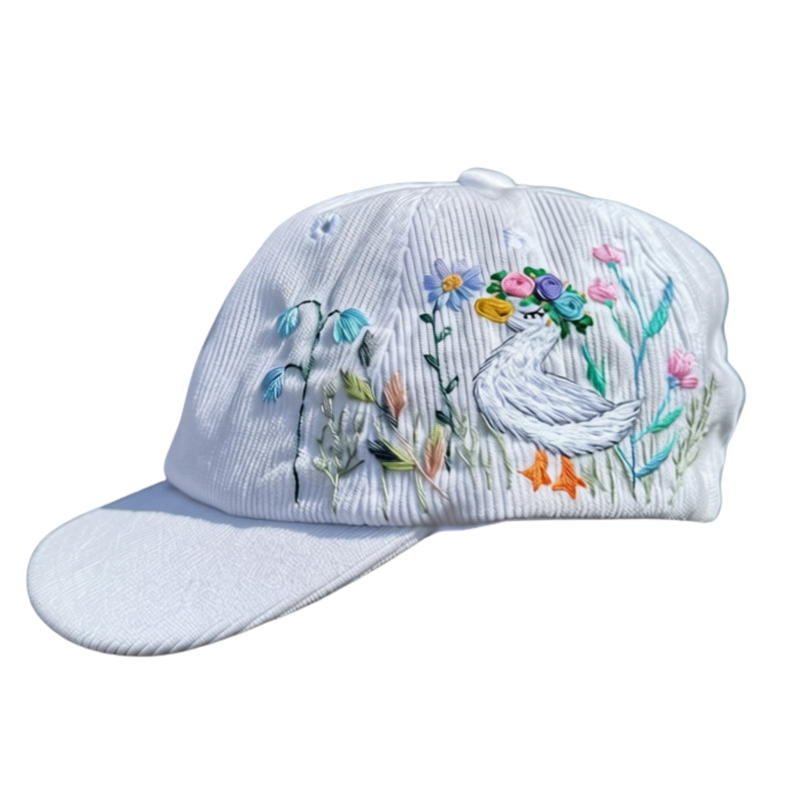 The Duck Princess Embroidered Baseball Cap