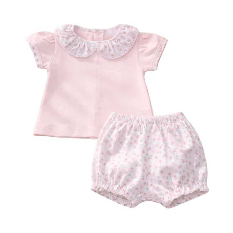 Floral Shortie 2-Piece Set