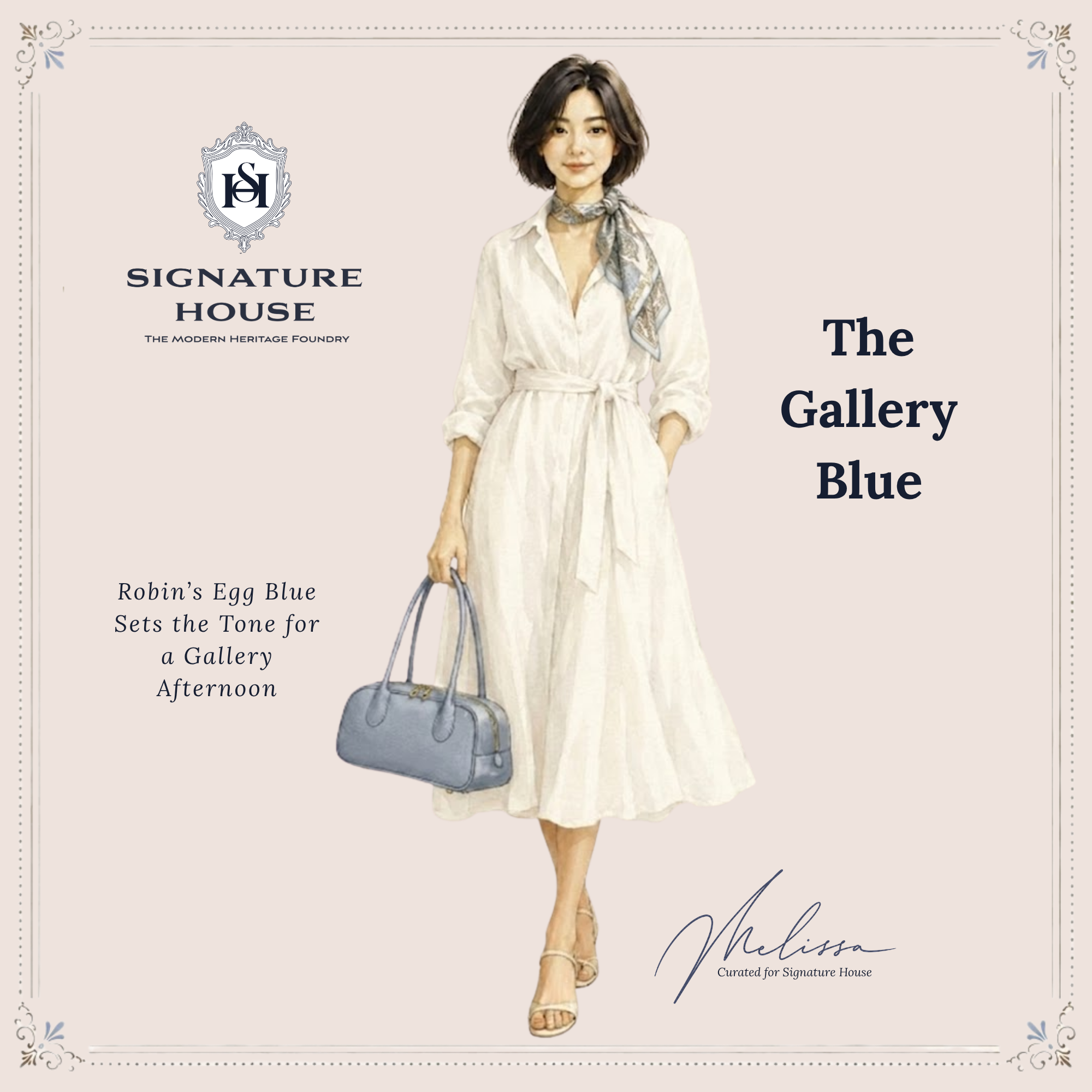THE GALLERY BLUE | N° 1 Woman