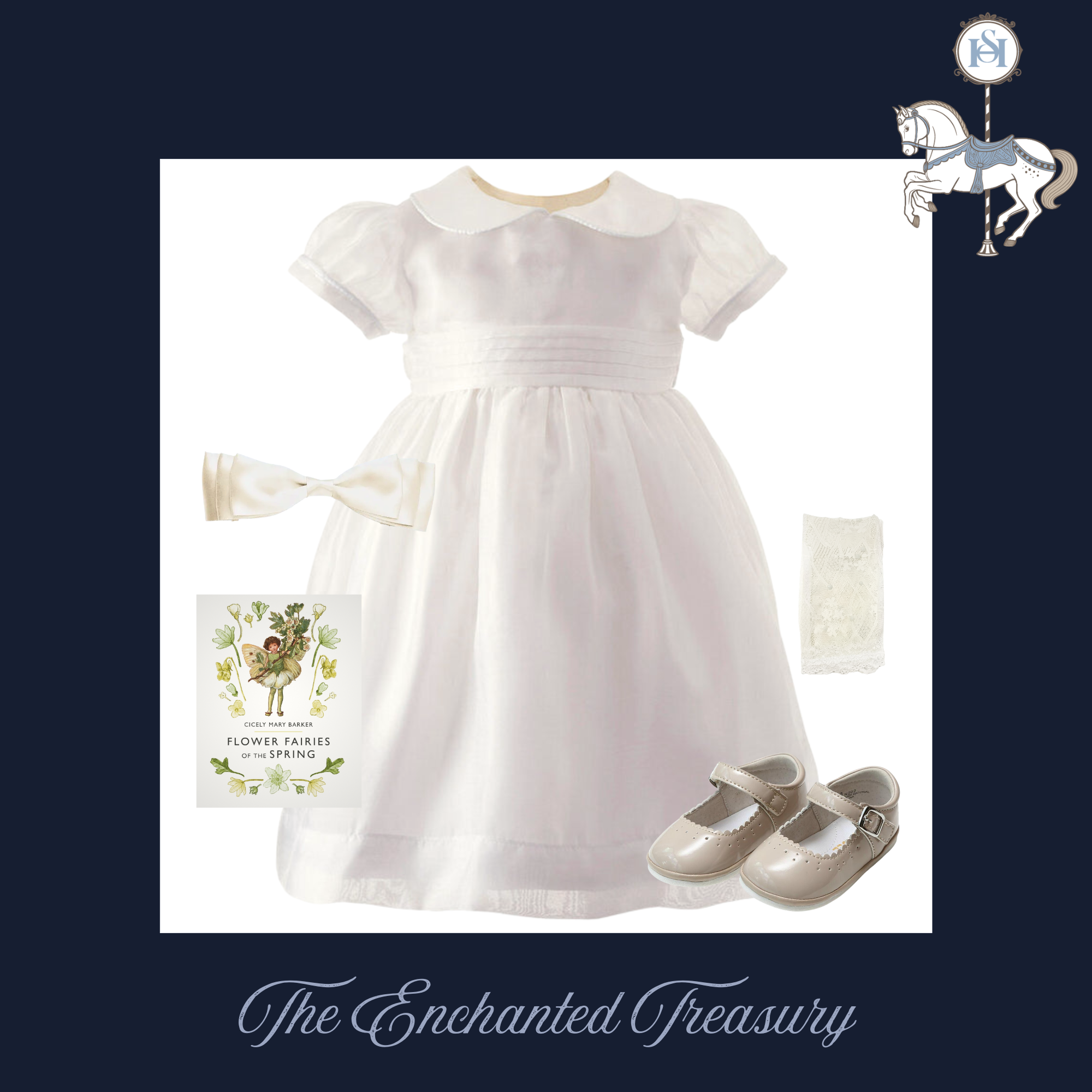 THE GARDEN FAIRIE | Baby Girl Organza Dress Ensemble | Nº 3 Baby & Child