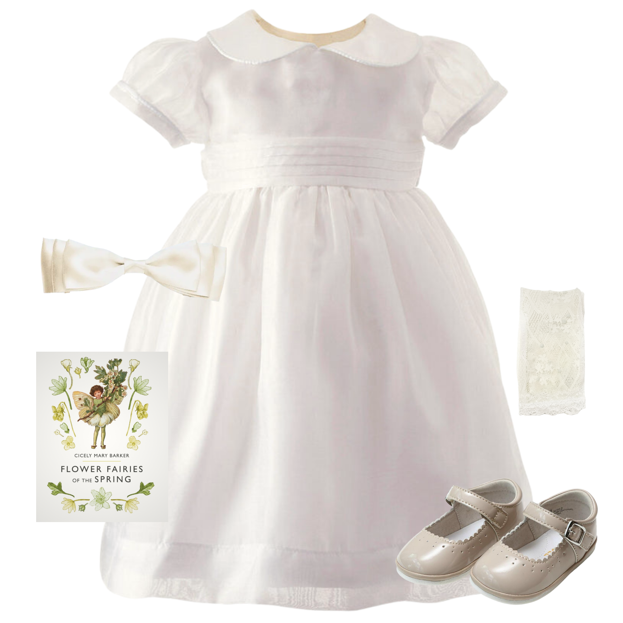 THE GARDEN FAIRIE | Baby Girl Organza Dress Ensemble | Nº 3 Baby & Child