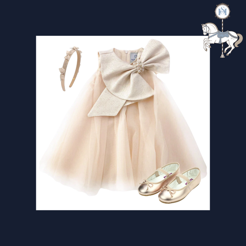THE GILDED PEACH | Girl Tulle Dress Ensemble | Nº 3 Baby & Child