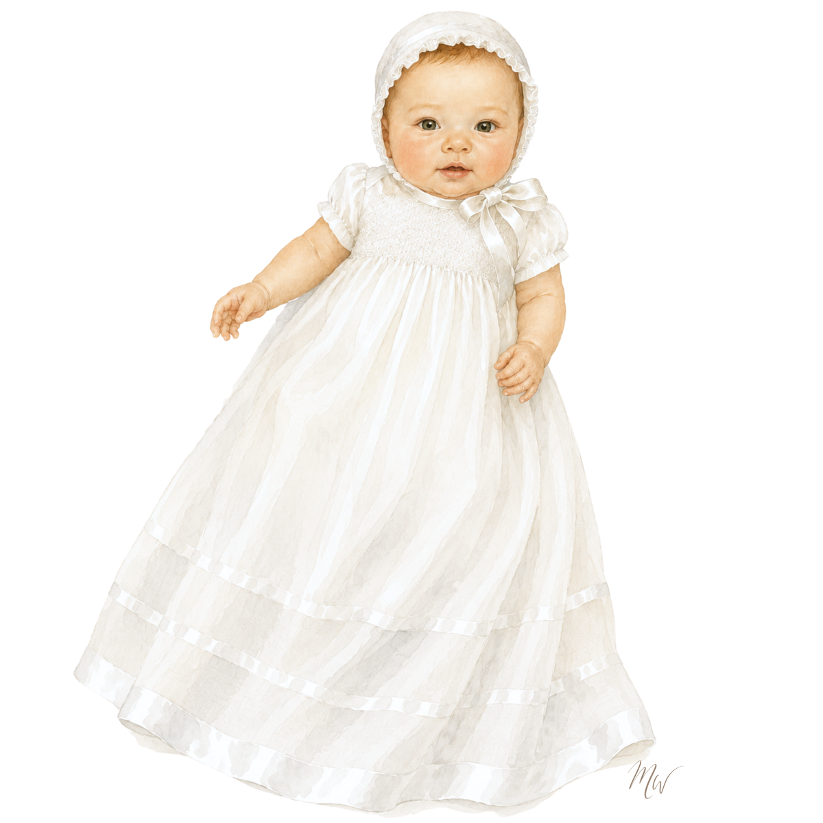 THE GRACE | Baby Girl Christening Gown Ensemble | Nº 3 Baby & Child