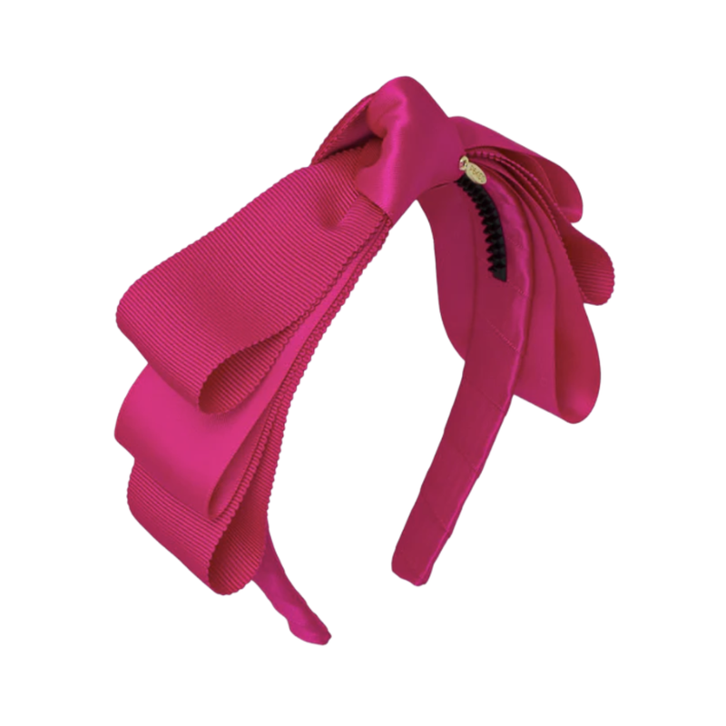 Fuchsia Knotted Headband
