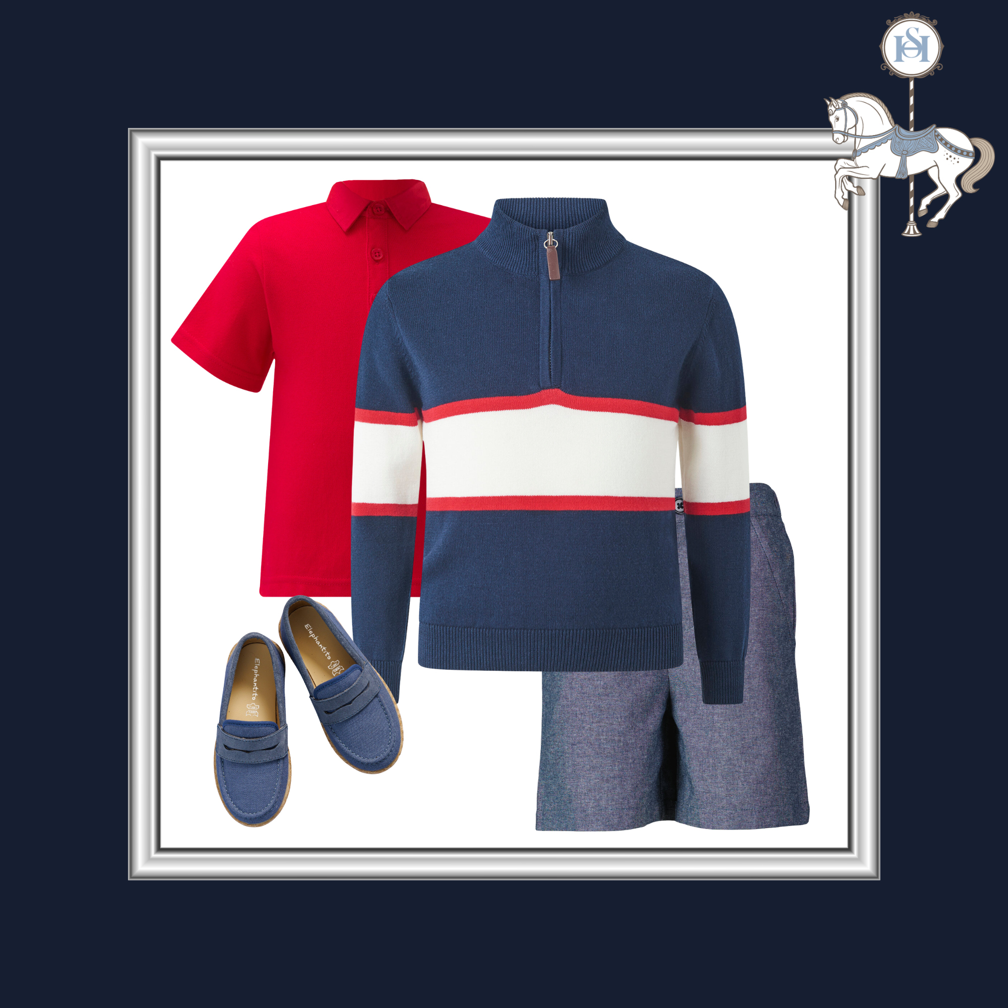 THE HELMSMAN BOY | The Regatta Series | Nº 3 Baby & Child