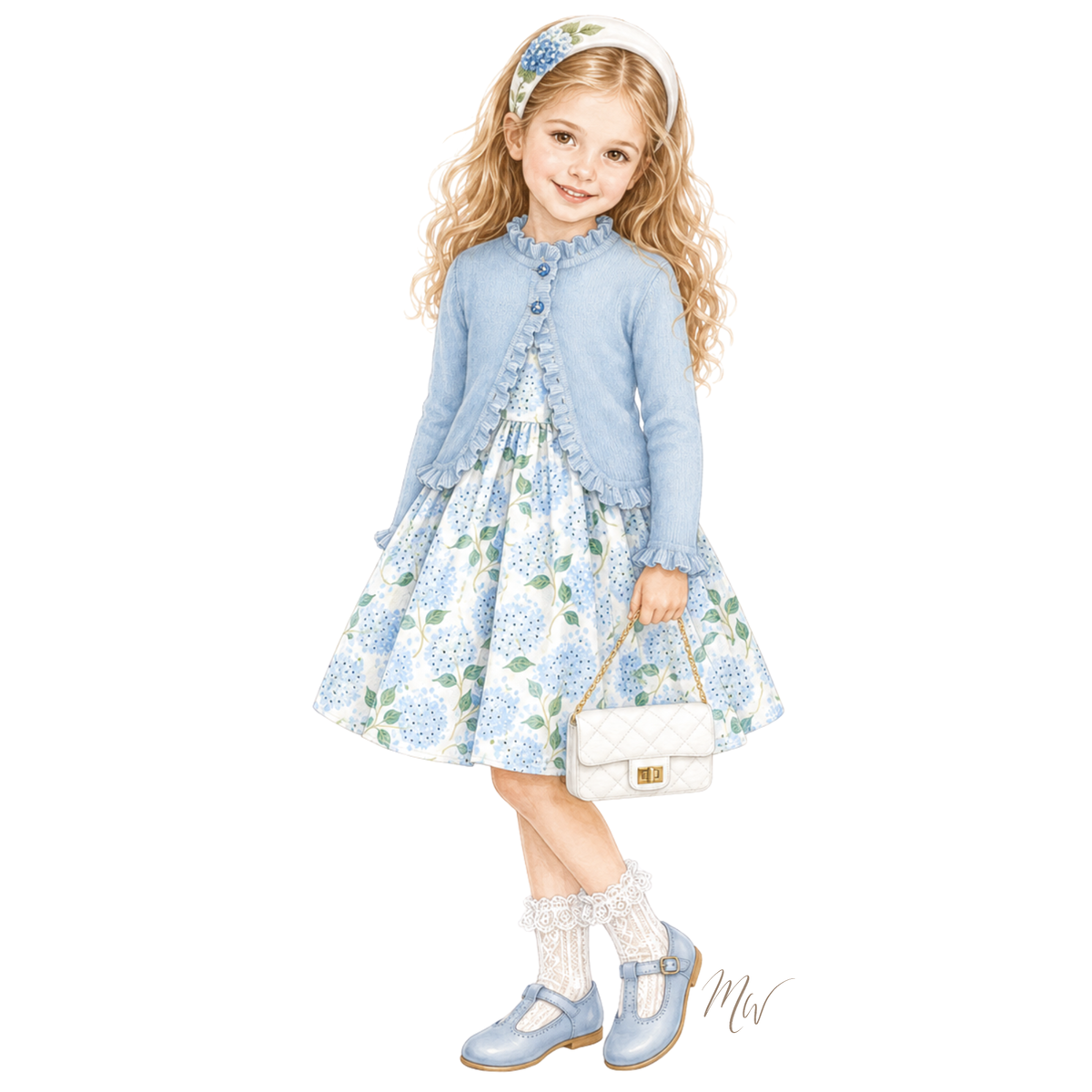 THE HYDRANGEA GIRL | Nº 3 Baby & Child