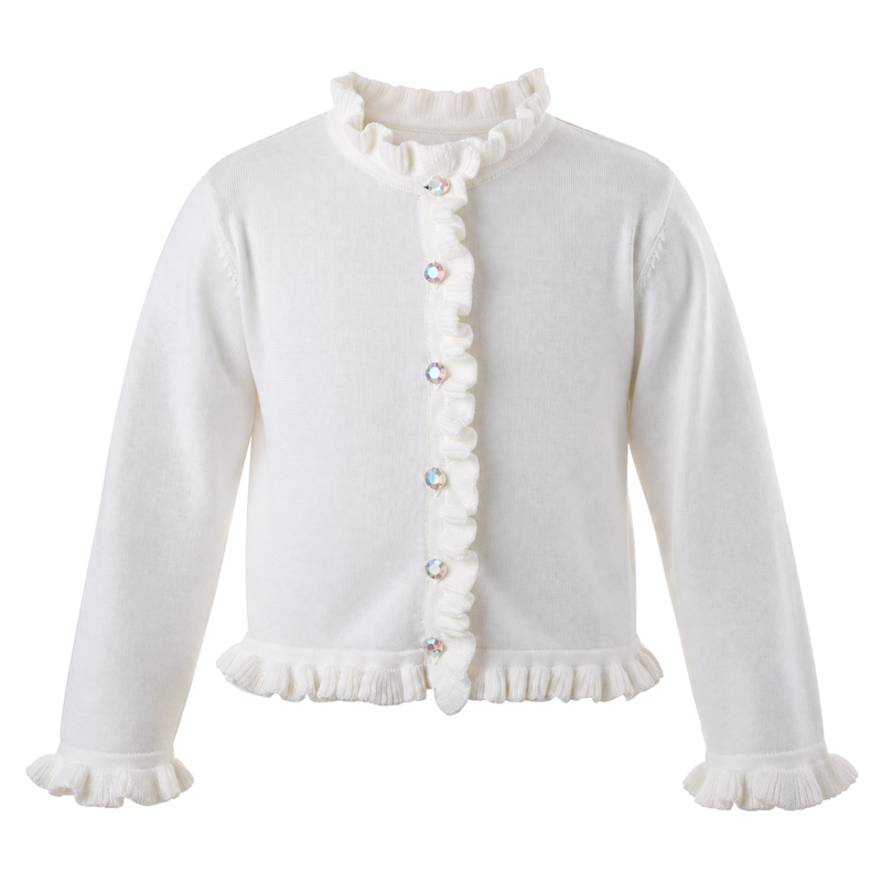 Ivory Frill Cardigan