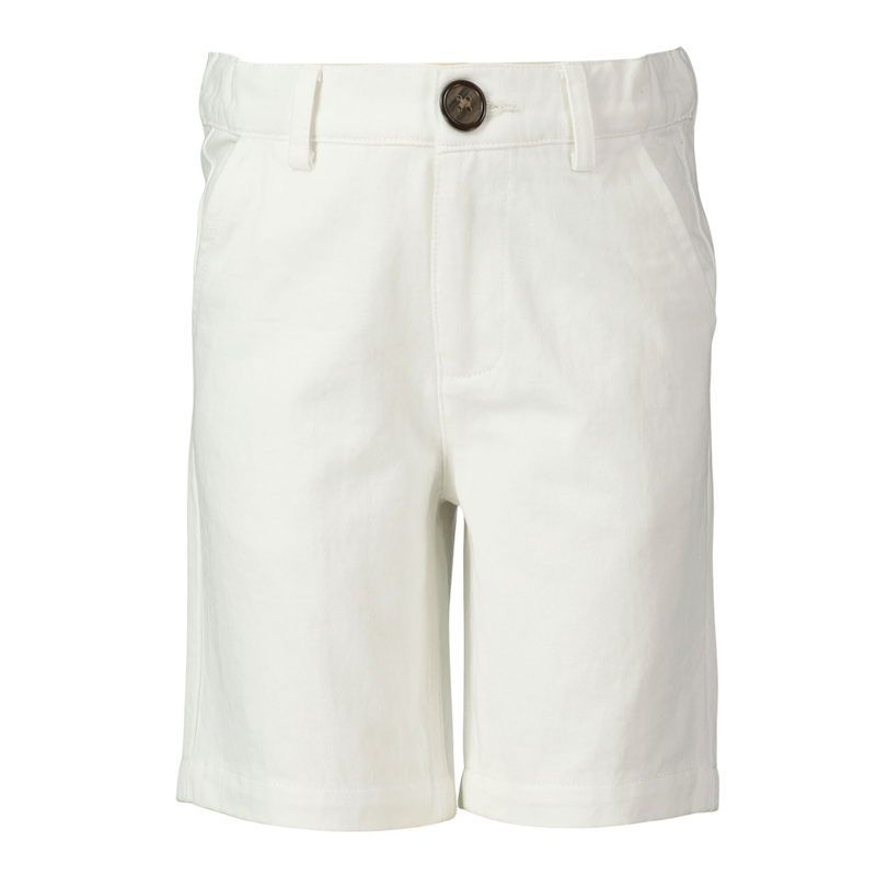 Ivory Chino Shorts