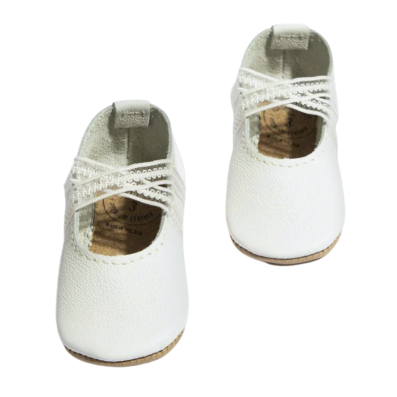 Ivory Ballet Slippers Soft Sole