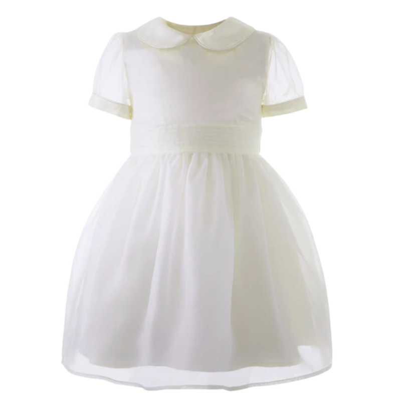 Organza Pintuck Dress & Bloomers