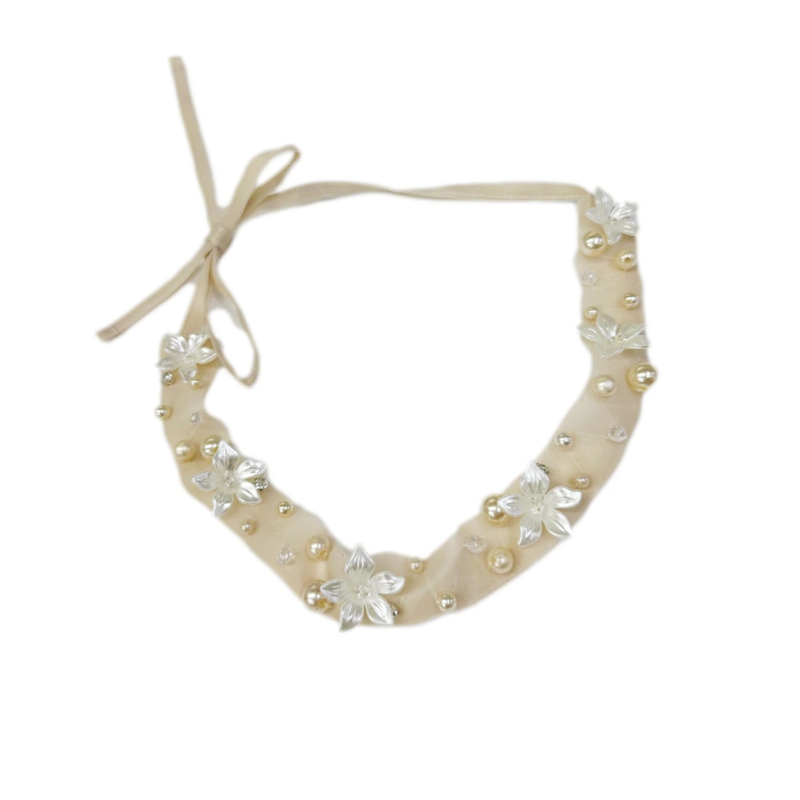 JACKIE PEACH HAIR SASH