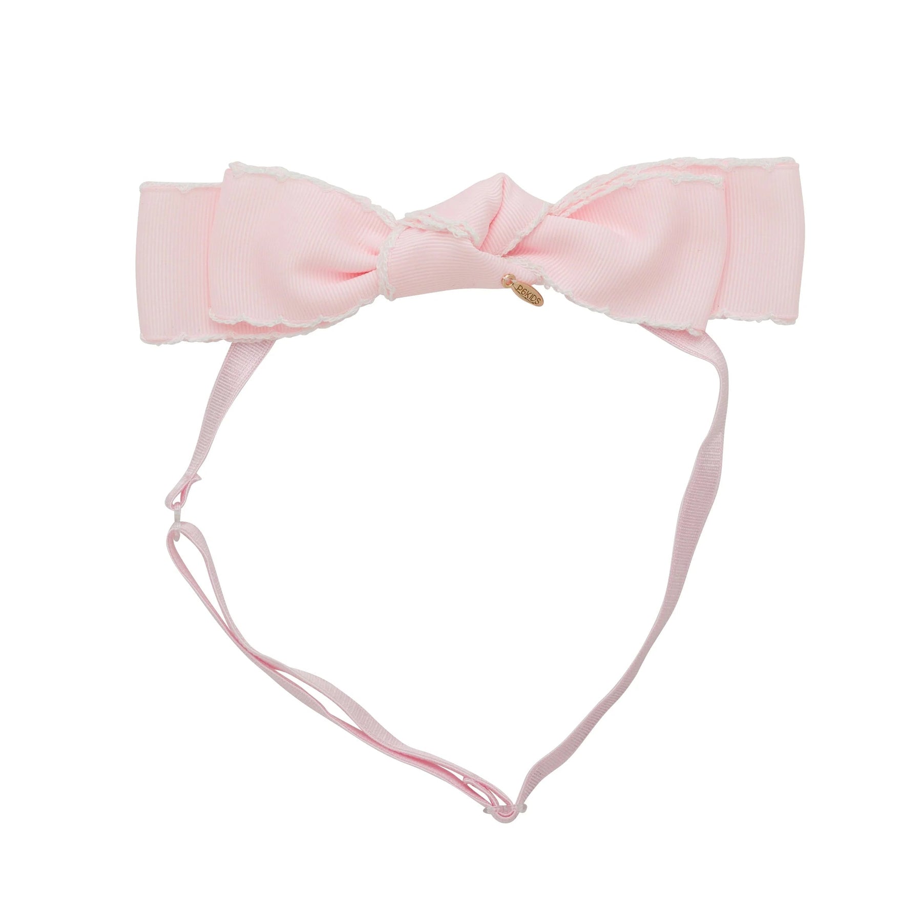 PINK MOONSTITCH BOW HEADBAND | Project 6 NY Kids