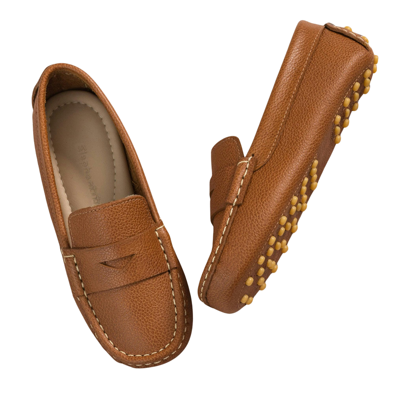 Brown Leather Loafers (EU 22 & 23)